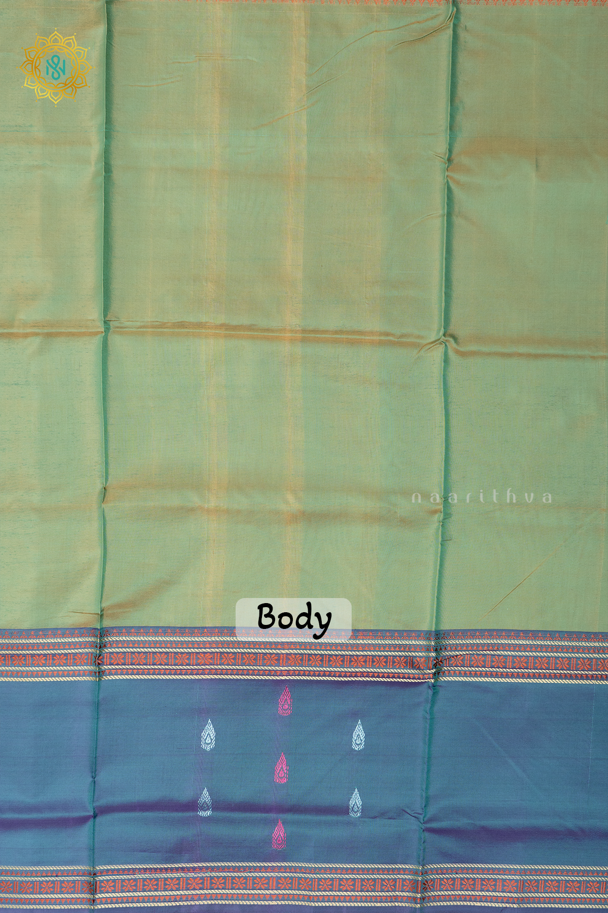 GREEN WITH PURPLE - BANANA PITH