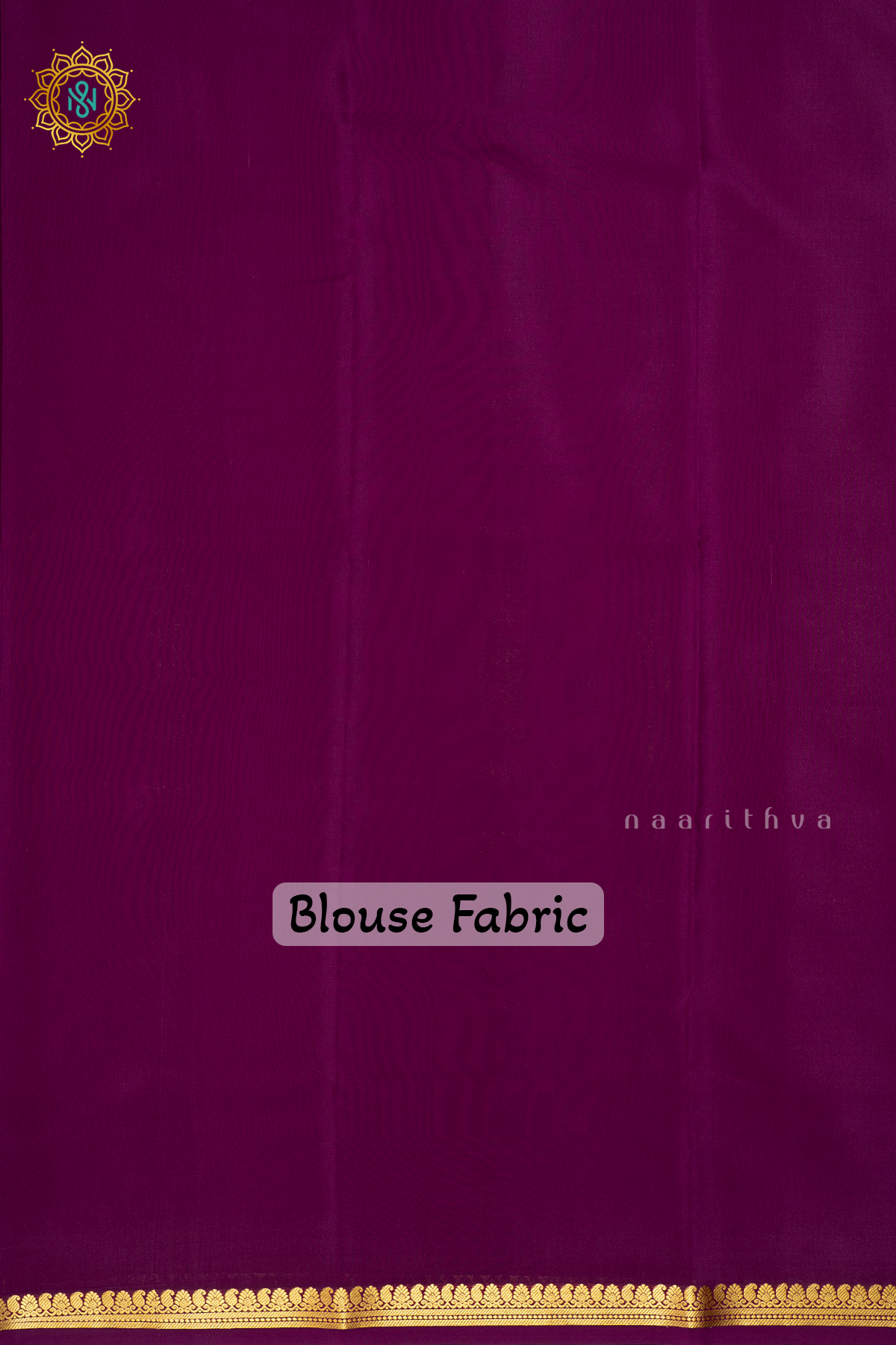 WINE - PURE MYSORE CREPE SILK