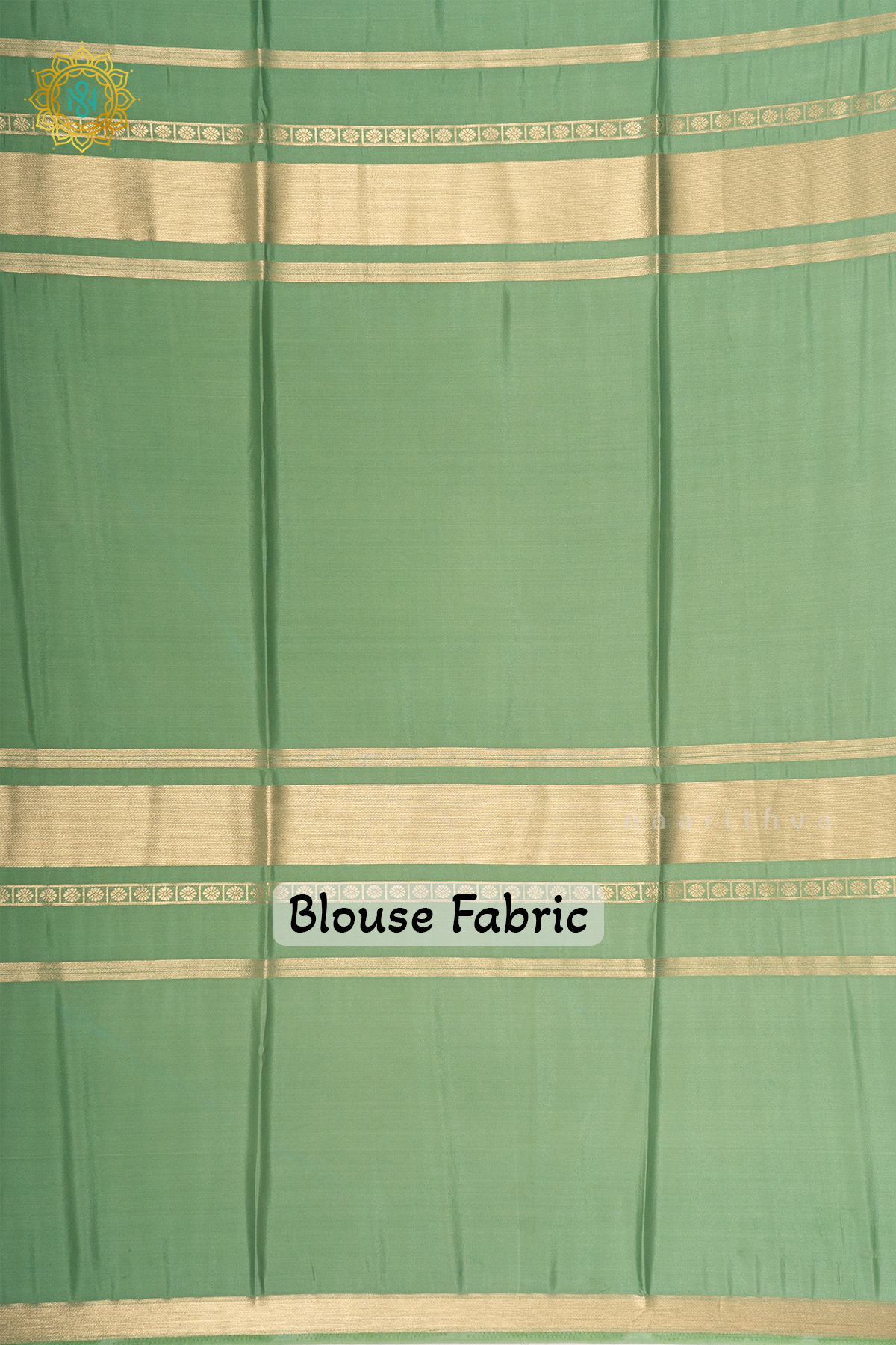 PISTA GREEN - SEMI MYSORE CREPE SILK