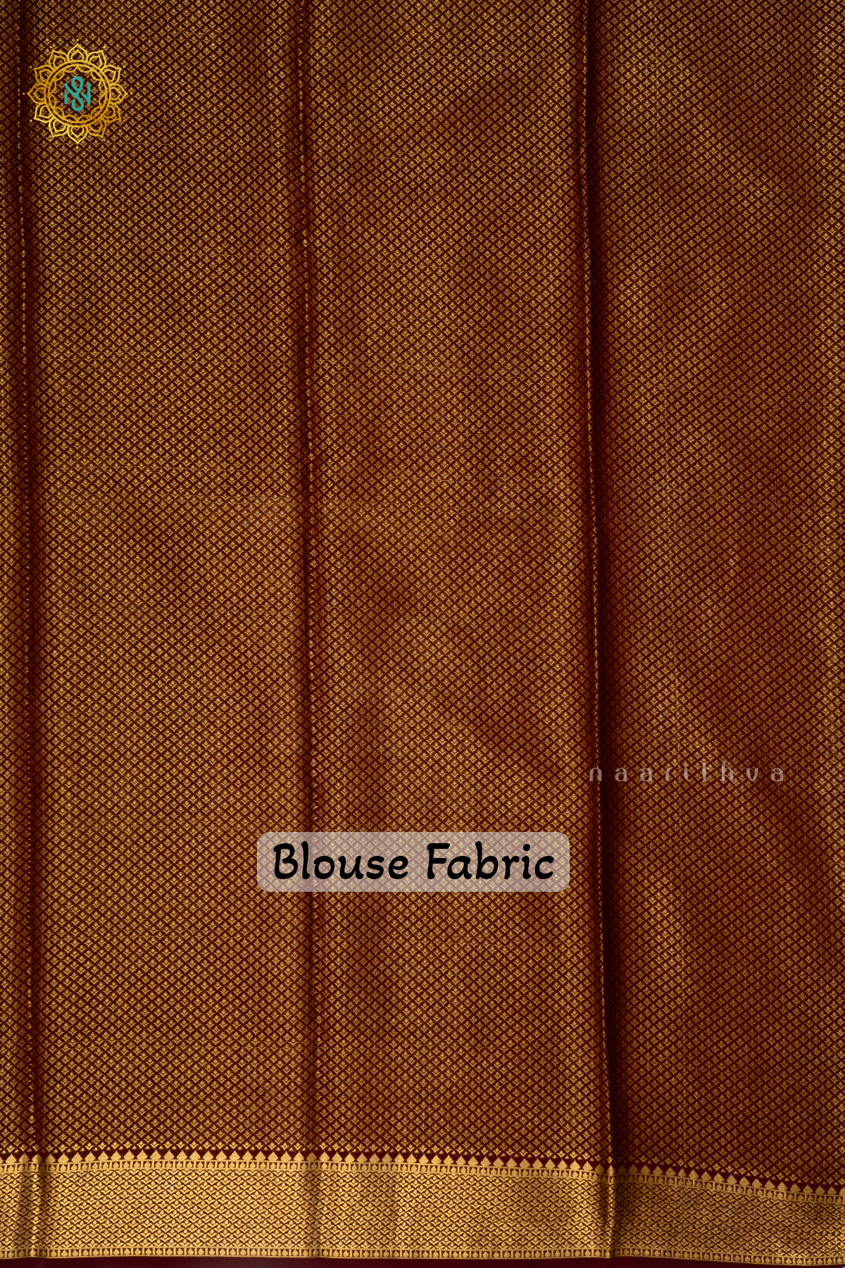 PISTA GREEN WITH WINE - PURE MYSORE CREPE SILK