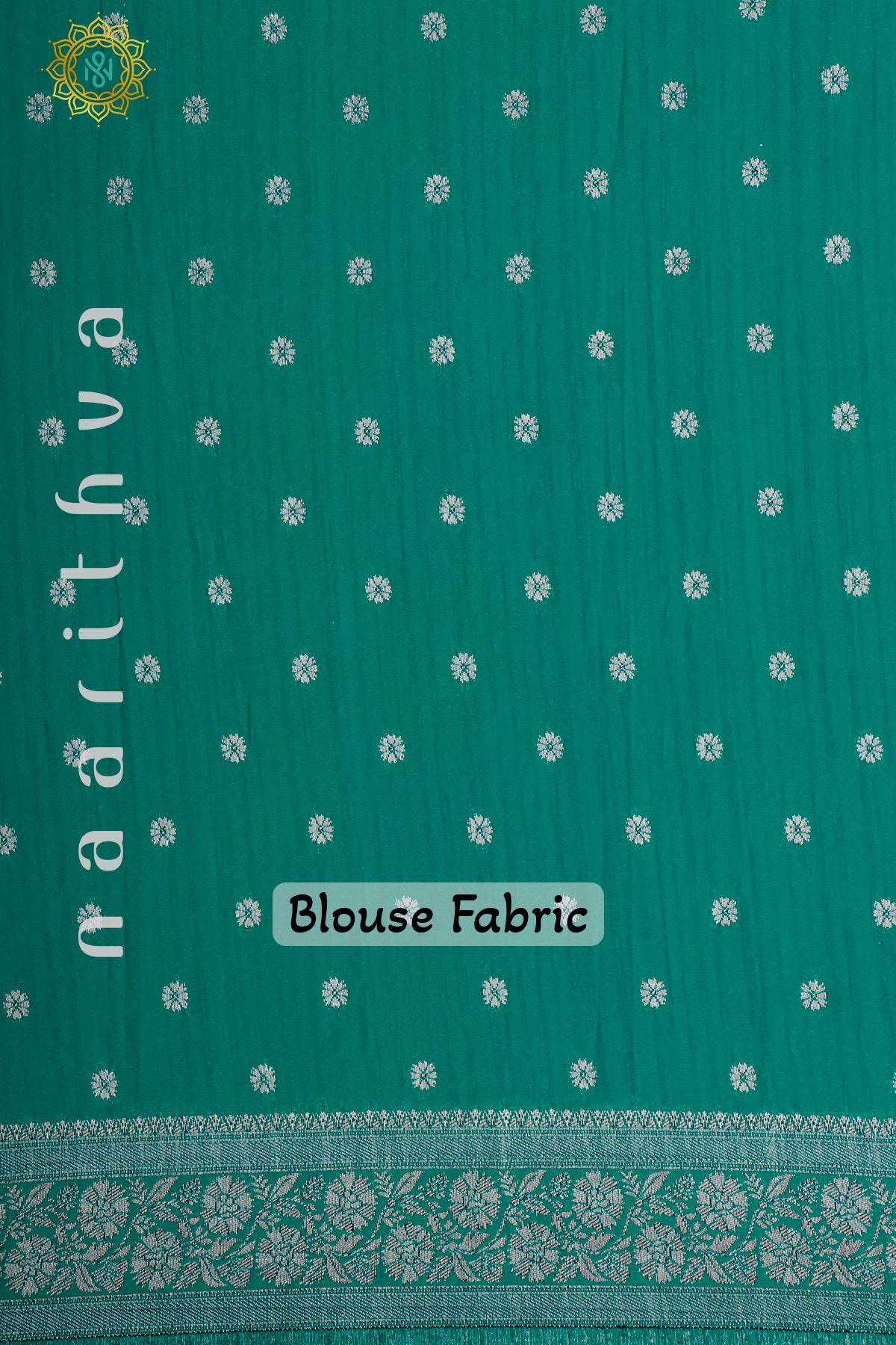 AQUA GREEN - TUSSAR GEORGETTE