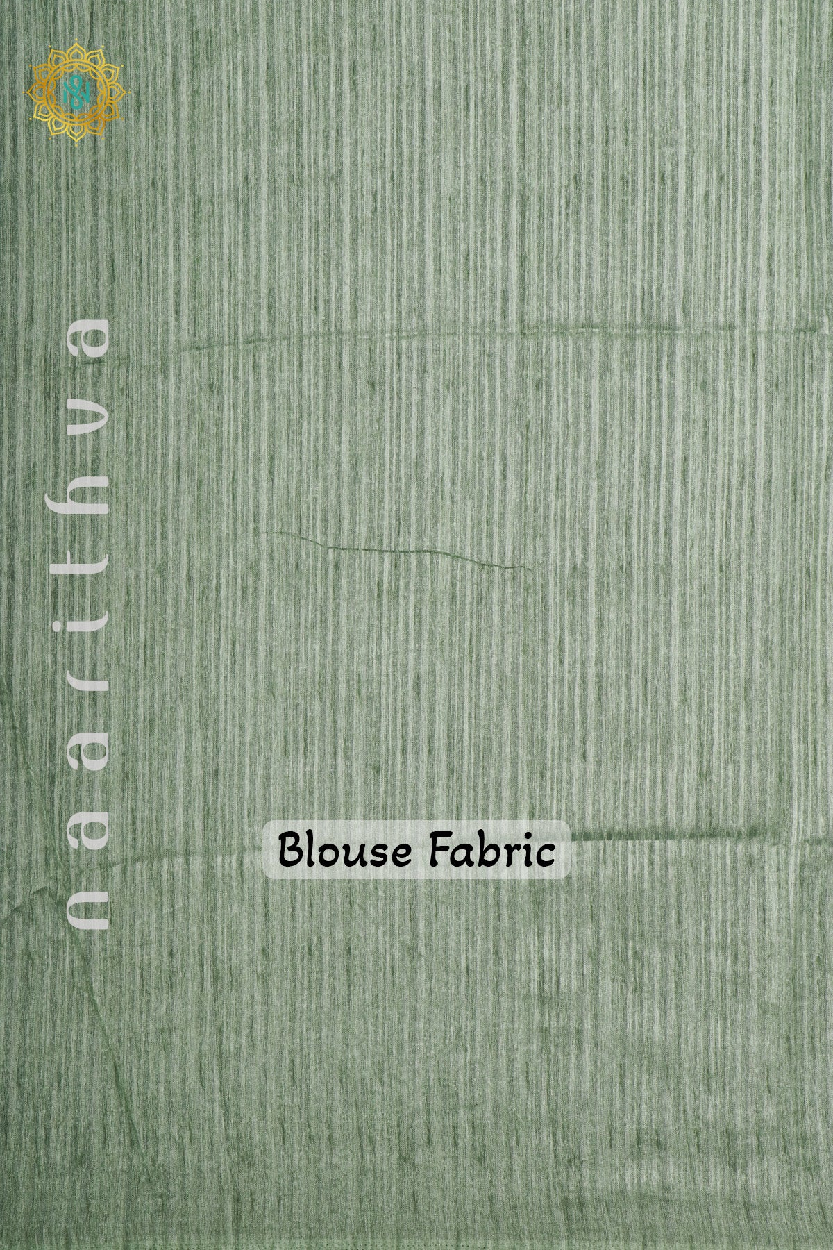 LAVENDER WITH GREEN - JUTE COTTON