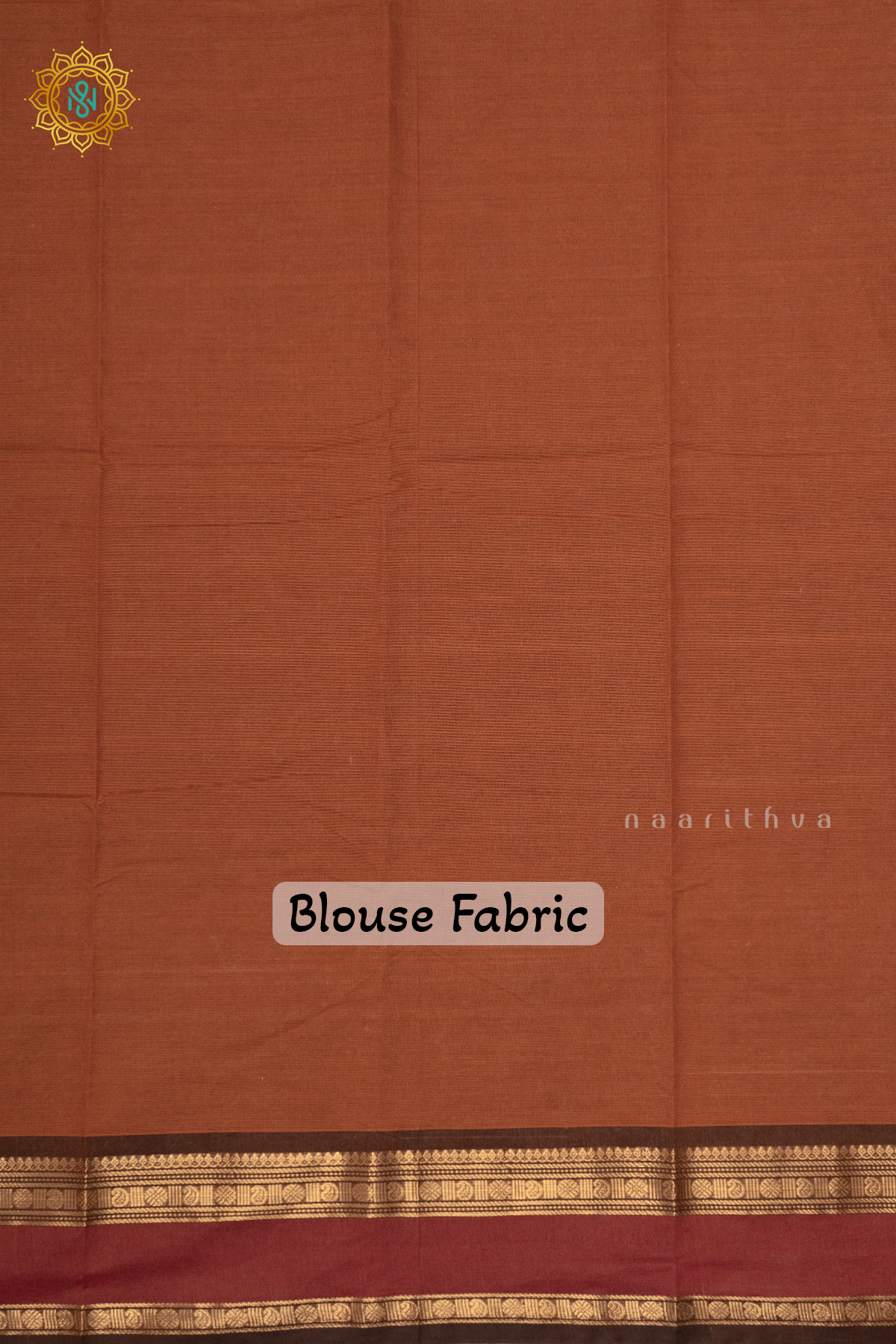 MUSTARD WITH BROWN - CHETTINAD COTTON