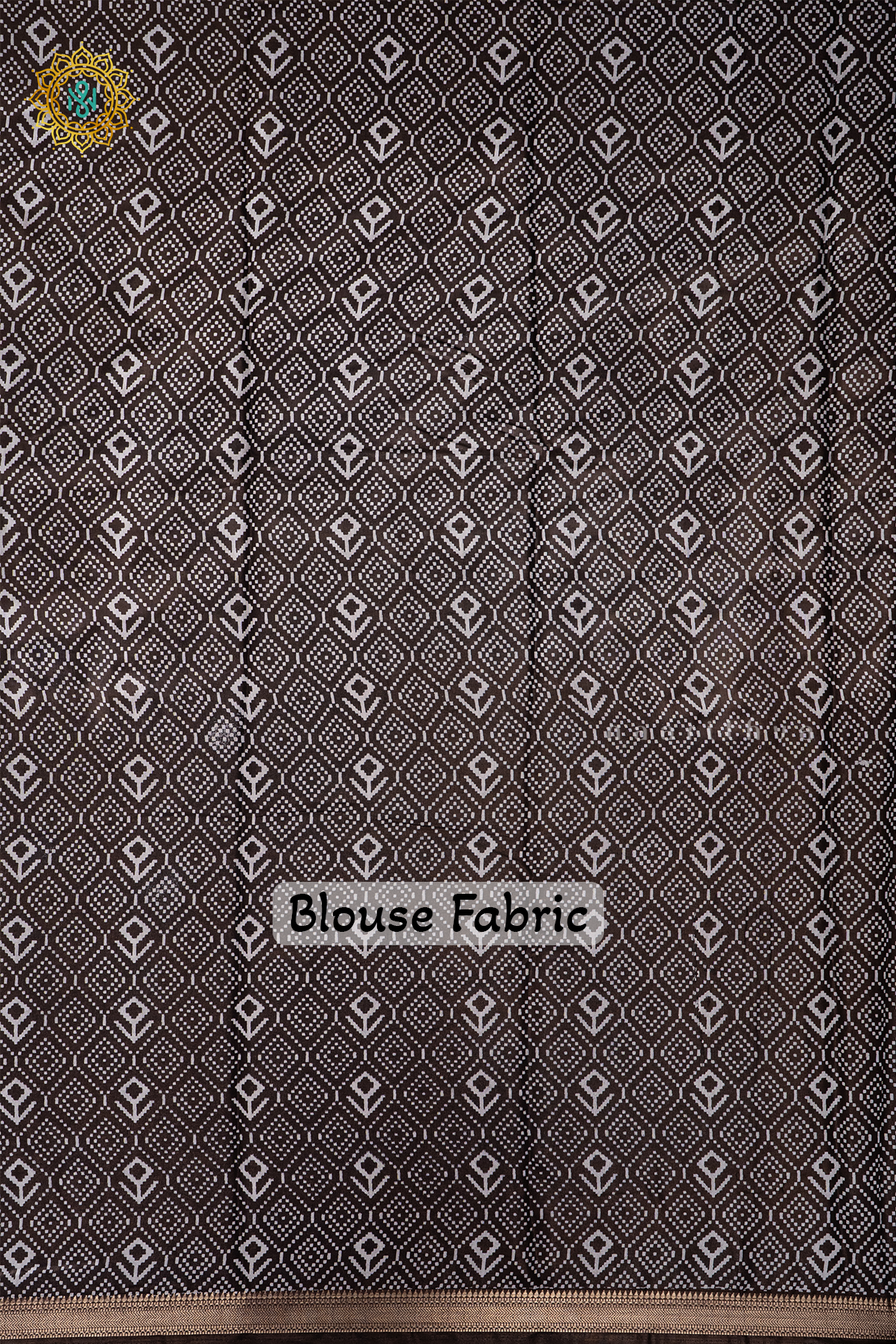 MAROON WITH BLACK - VISCOSE COTTON