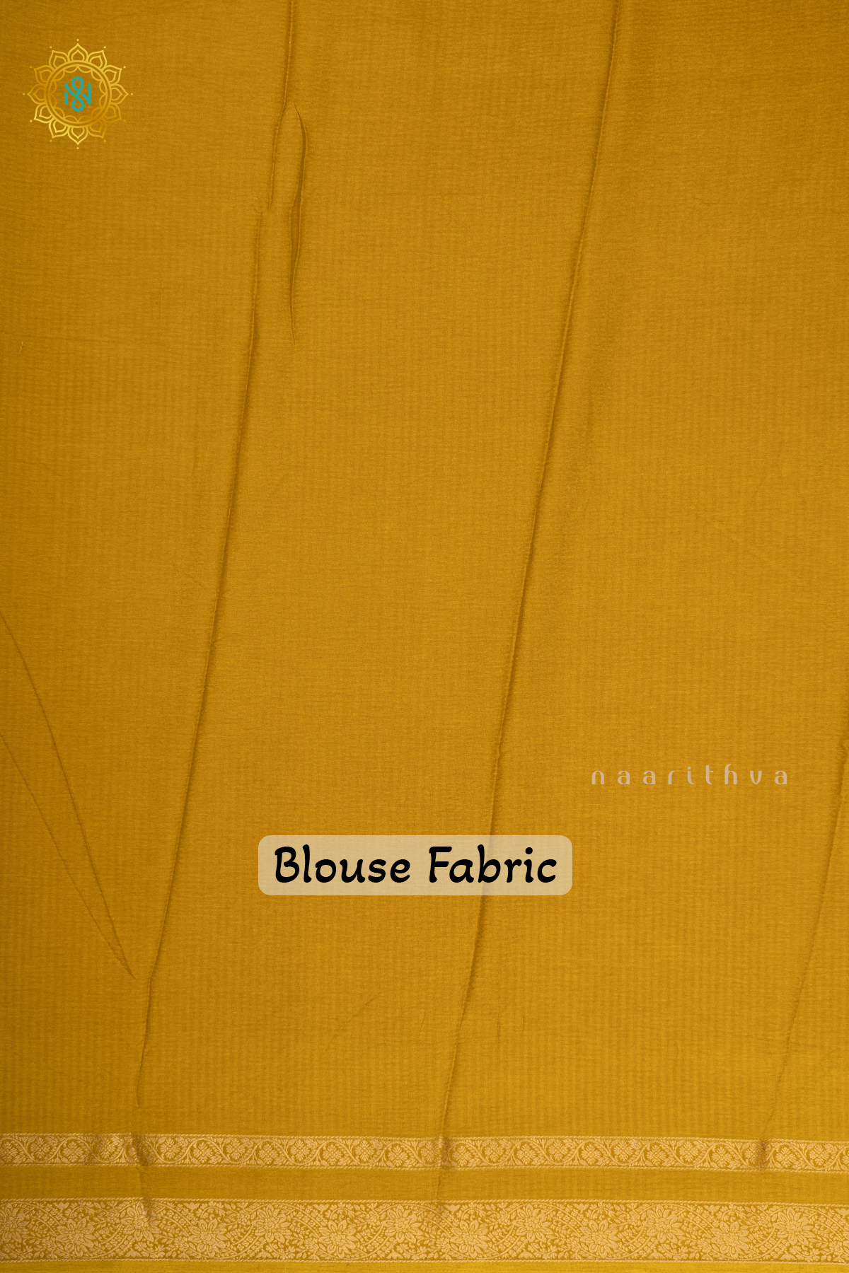 YELLOW - SEMI CREPE SILK