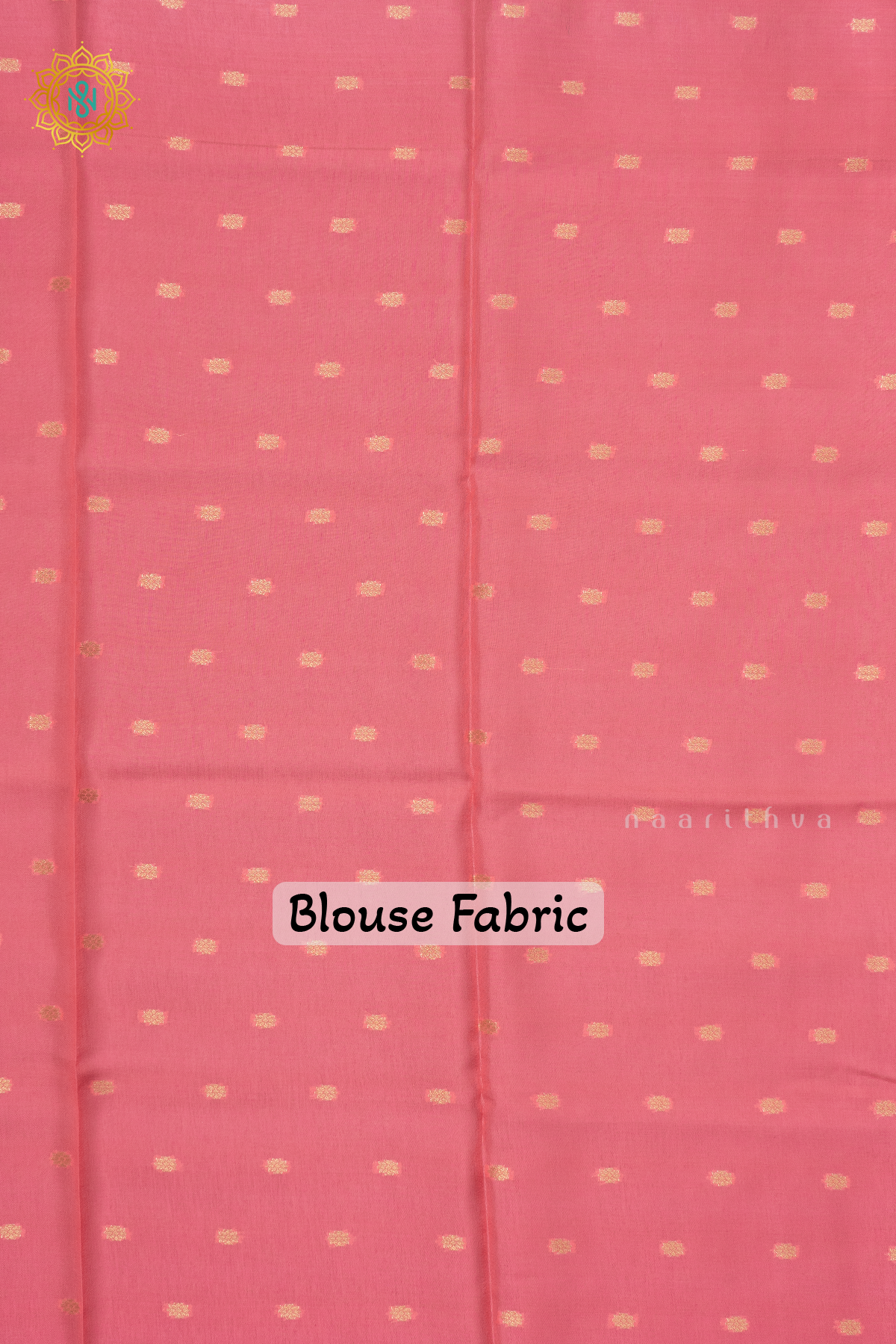 PEACHISH PINK - SEMI MYSORE CREPE SILK