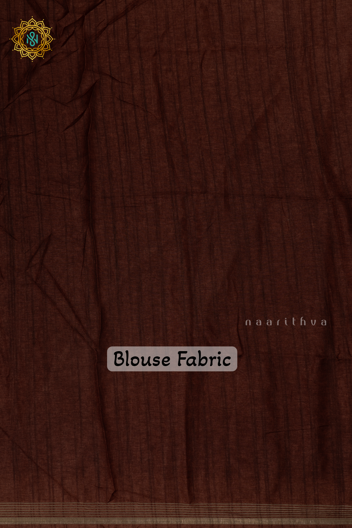 Brown - Semi Tussar Silk Saree Allover Printed Buttas on the body with Zari Border
