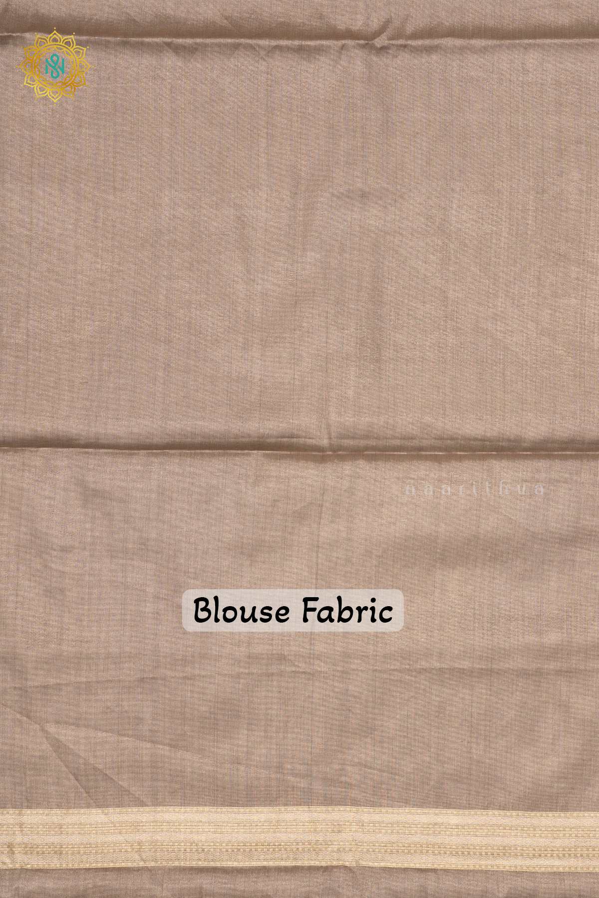 LIGHT BROWN - TISSUE ORGANZA