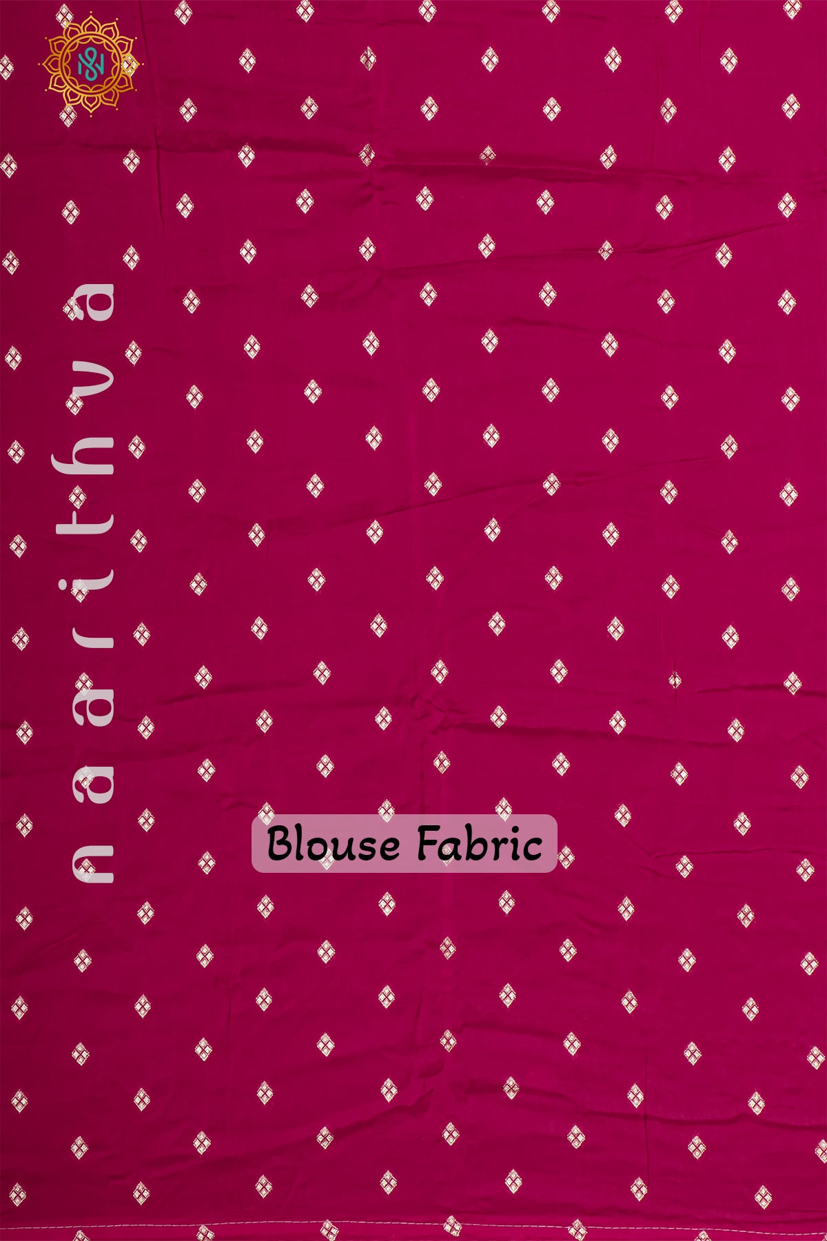 LIGHT PINK WITH RANI PINK - SEMI CREPE SILK