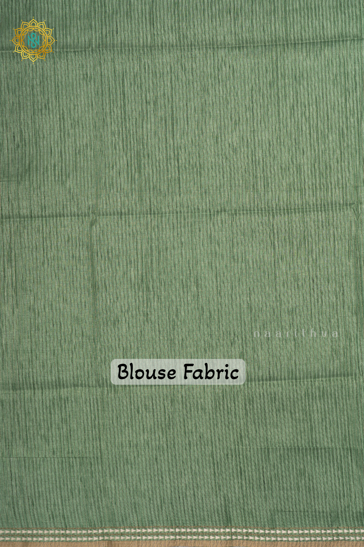 Pista Green - Semi Tussar Silk Saree Allover Plain Body with Thread Woven Border, Pallu and Blouse