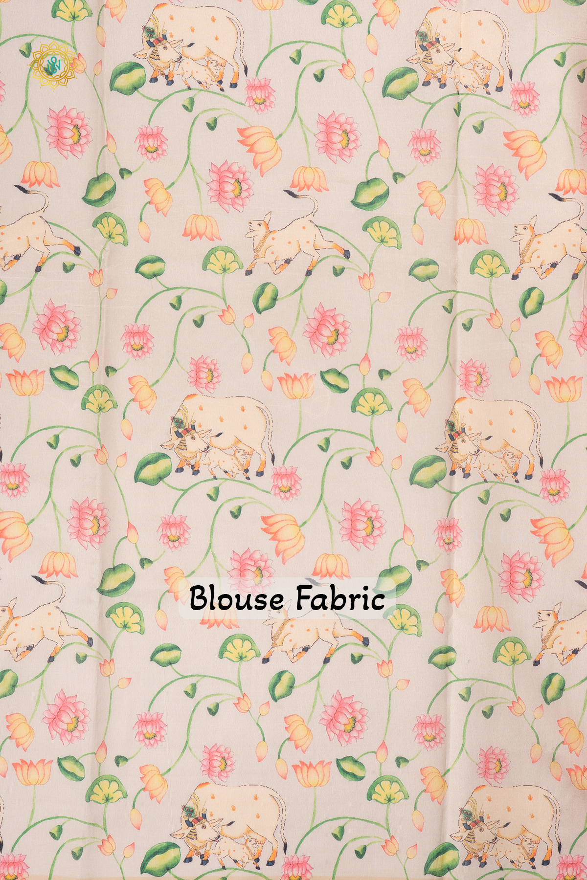 RED - SEMI TUSSAR WITH APPLIQUE WORK