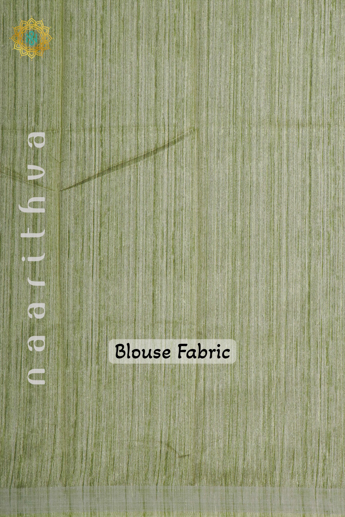 PEACH WITH GREEN - JUTE COTTON