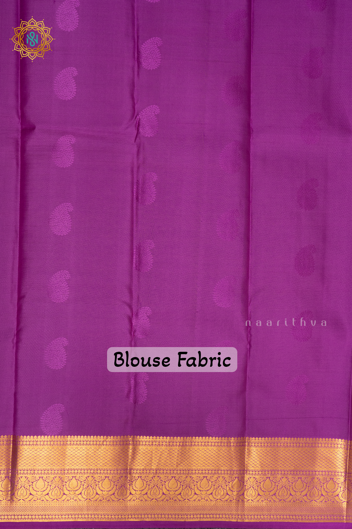 PEACOCK GREEN WITH PURPLE - PURE KANJIVARAM SILK