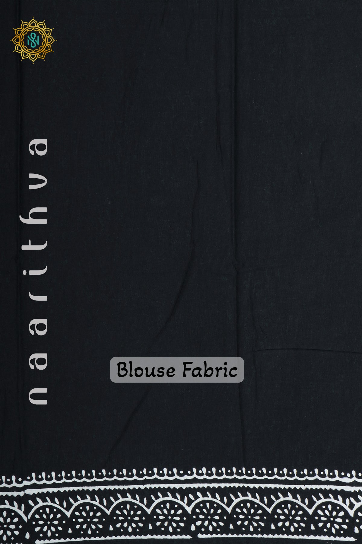 BLACK WITH WHITE - MUL COTTON