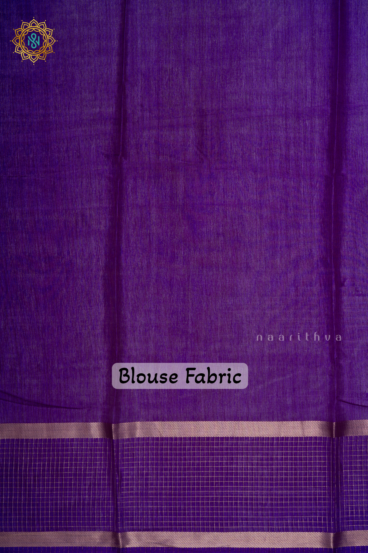 Grey With Purple Dola Silk Saree With Printed Body And Contrast Zari Checks Border