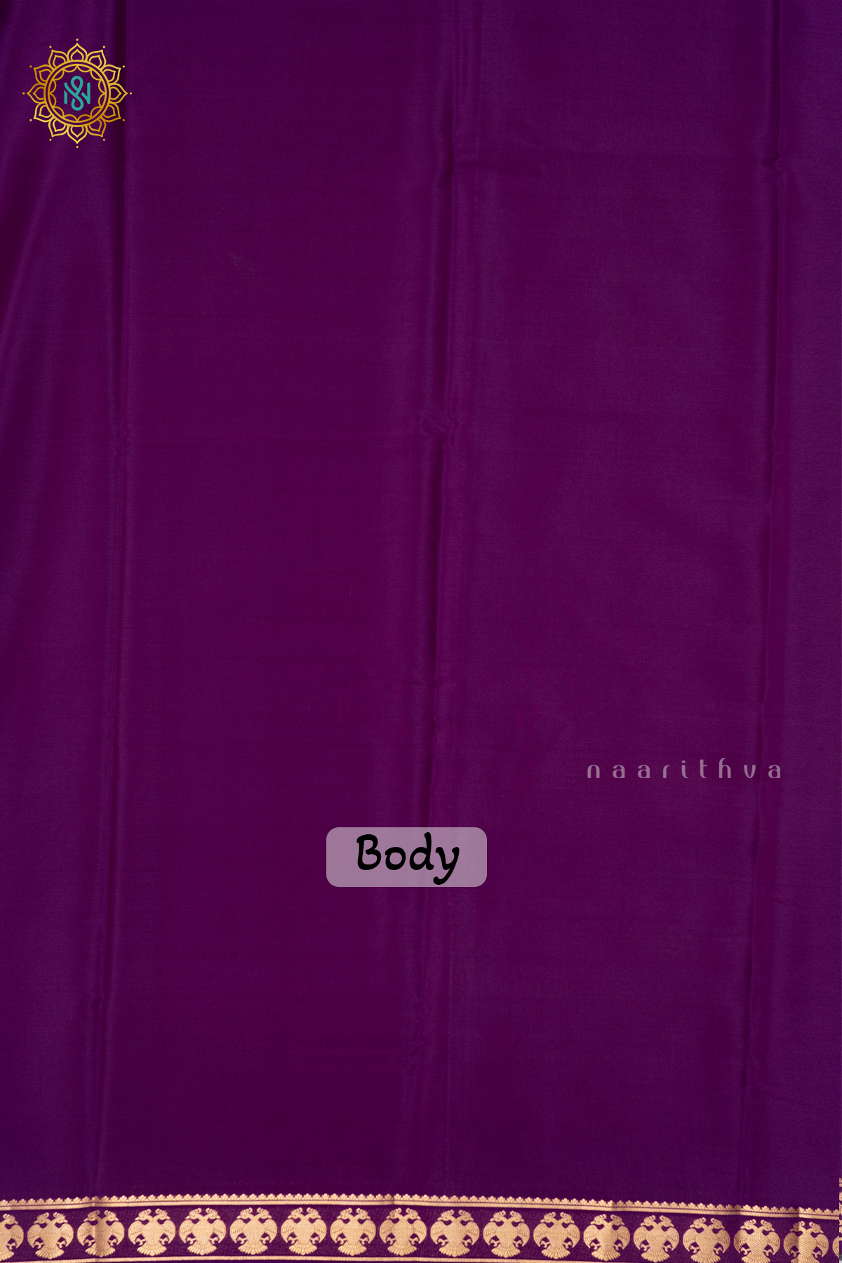 PURPLE - PURE MYSORE CREPE SILK