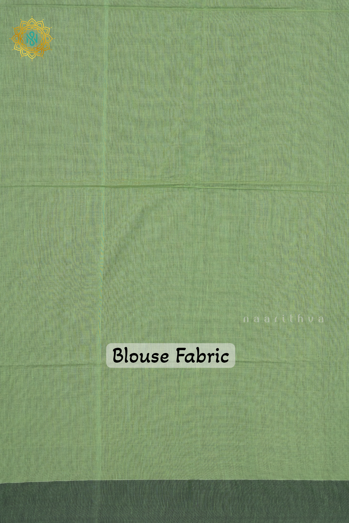 GREEN WITH BLACK - MUL COTTON
