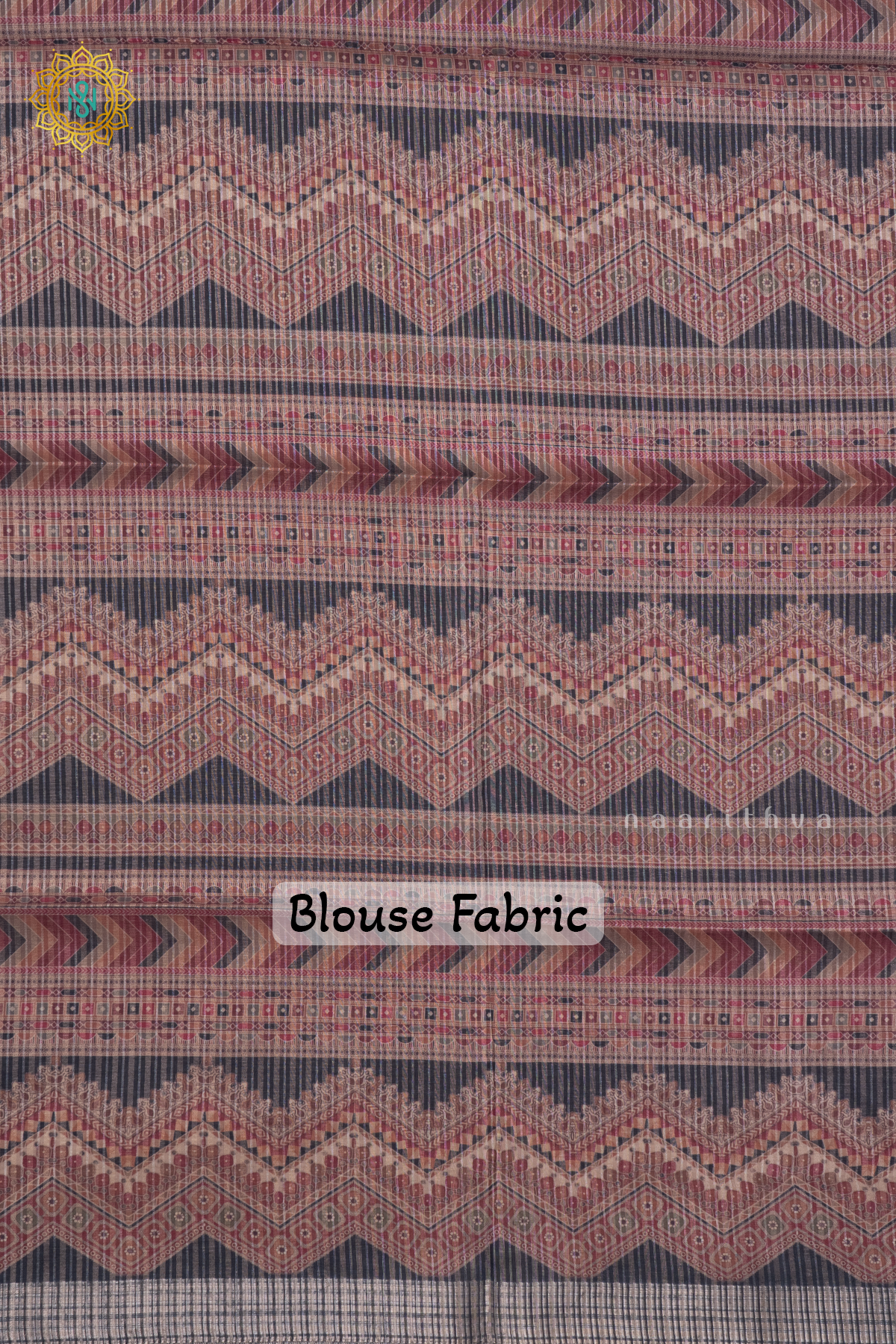 BLACK - SEMI TUSSAR SILK