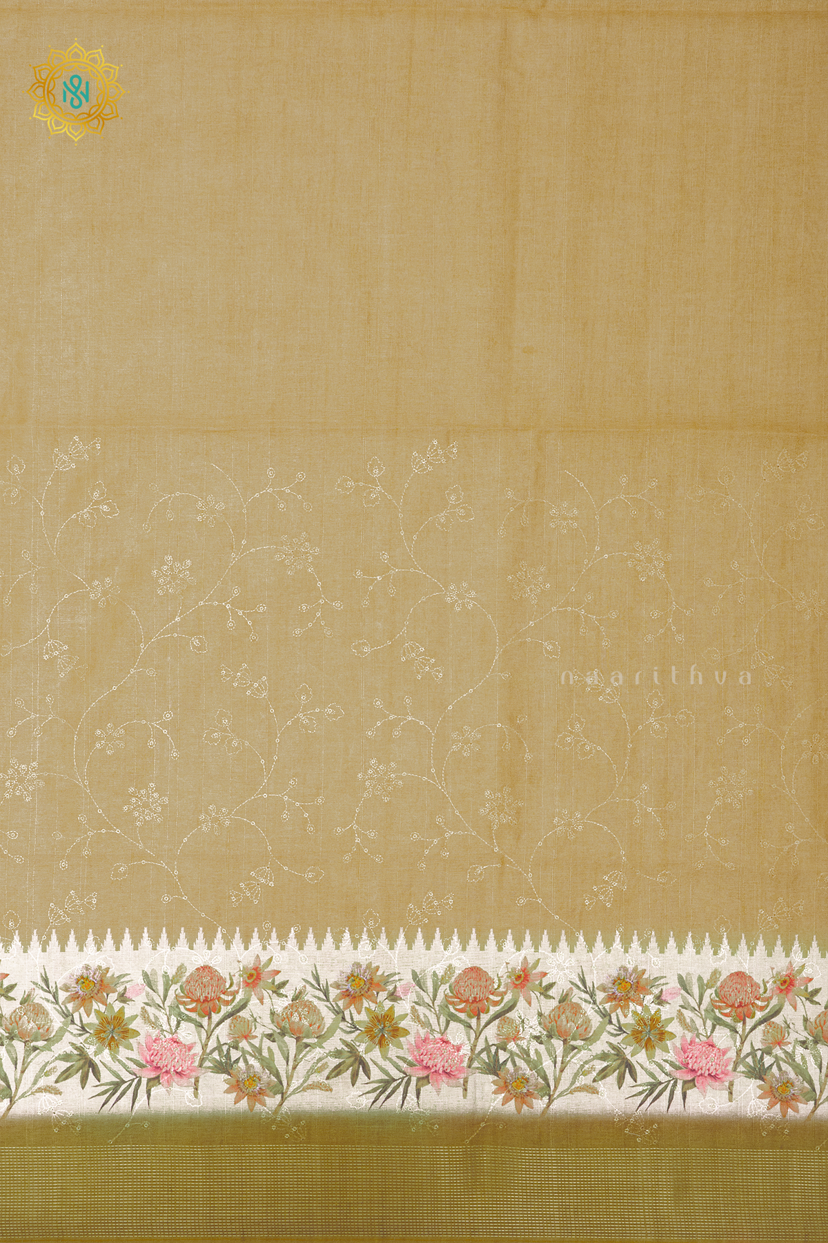 MUSTARD - SEMI TUSSAR SILK