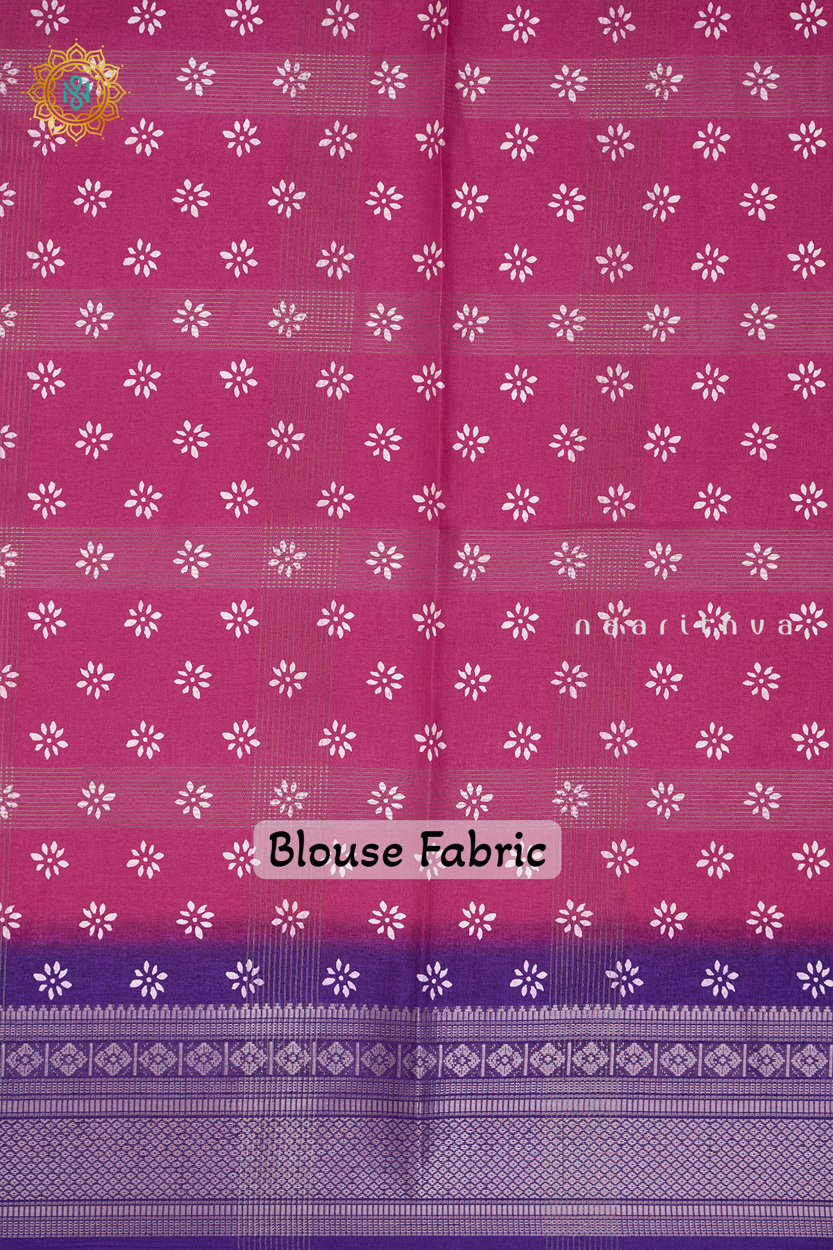 PINK WITH PURPLE - DOLA SILK