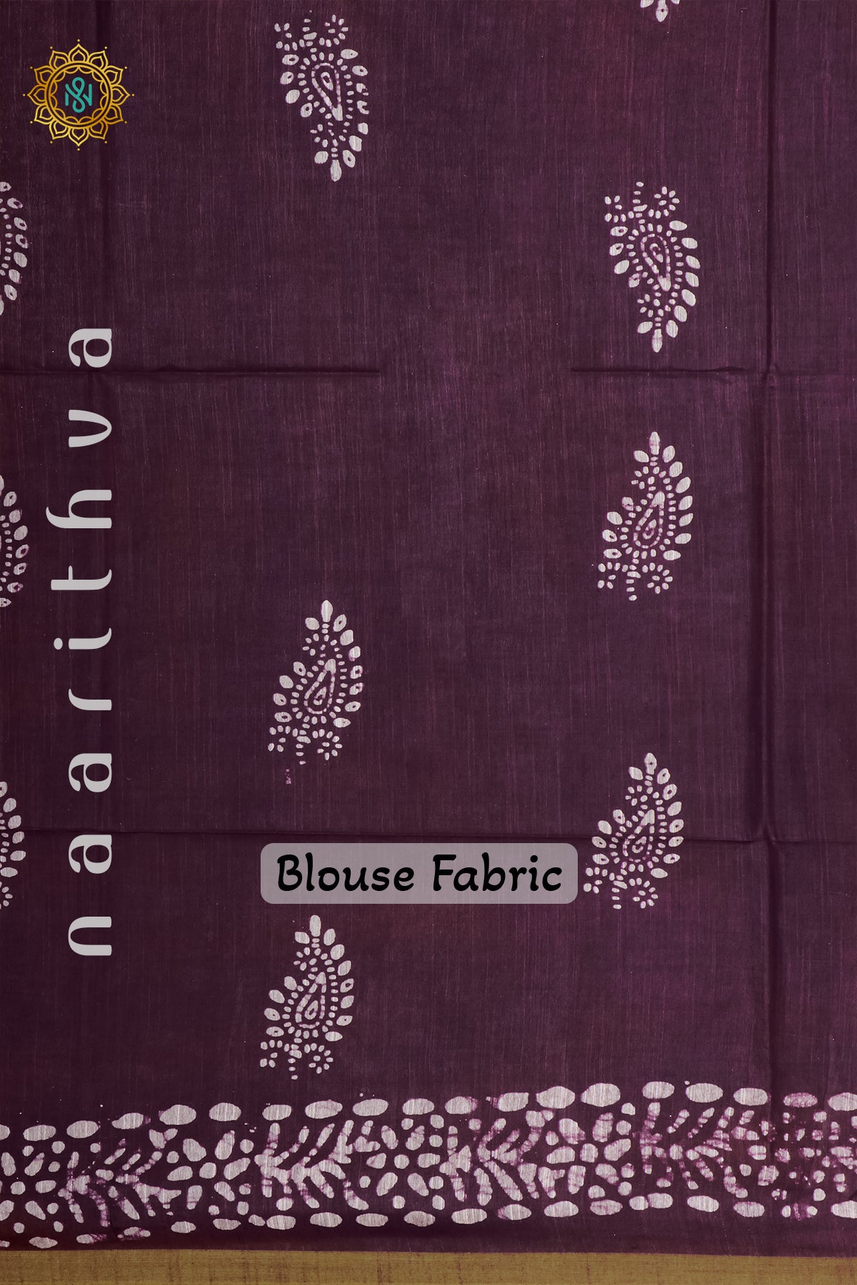 MUSTARD WITH DEEP WINE - SLUB COTTON
