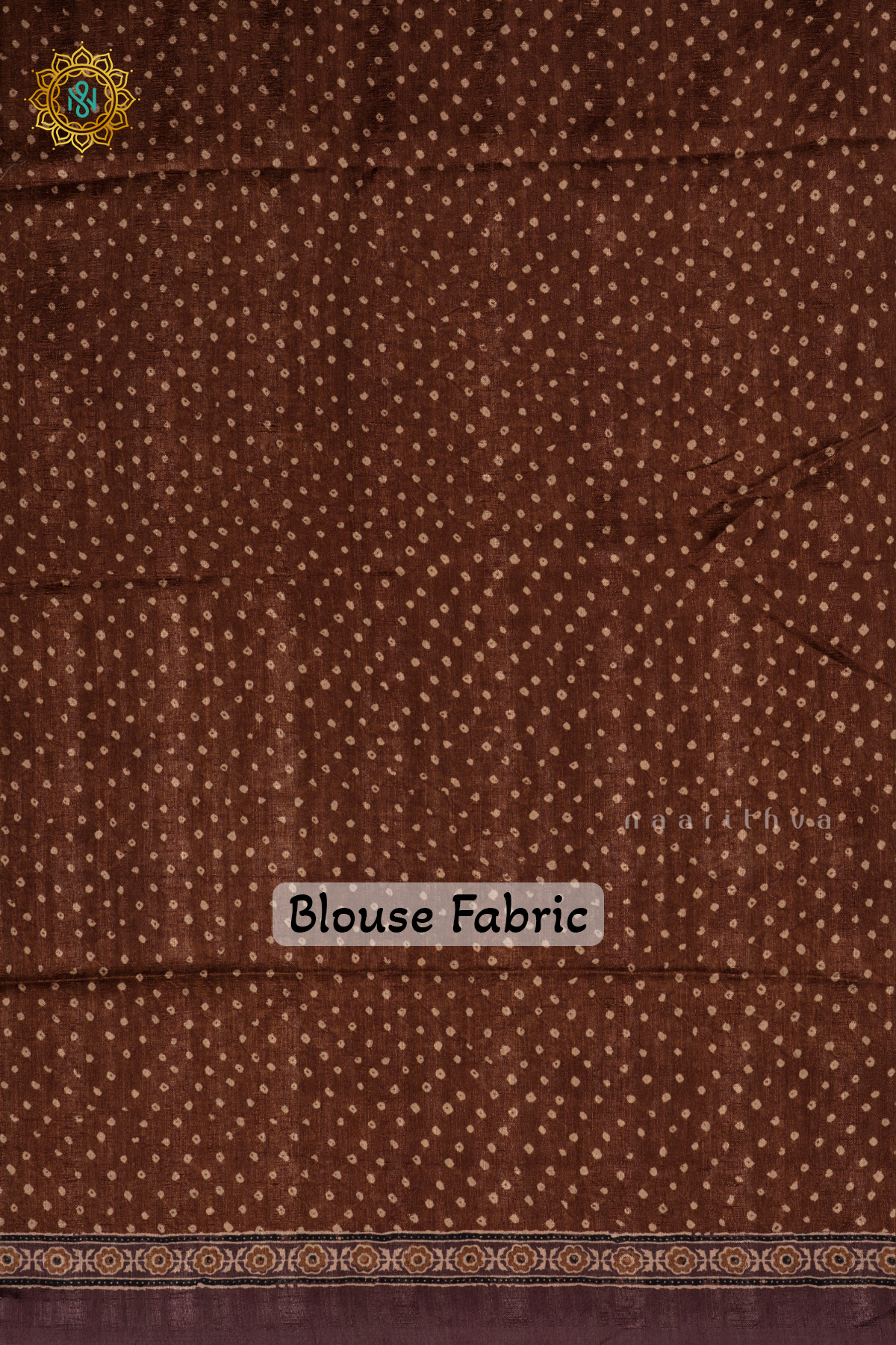 Light Brown Semi Gicha Tussar Silk Saree With Printed Body, Pallu And Blouse
