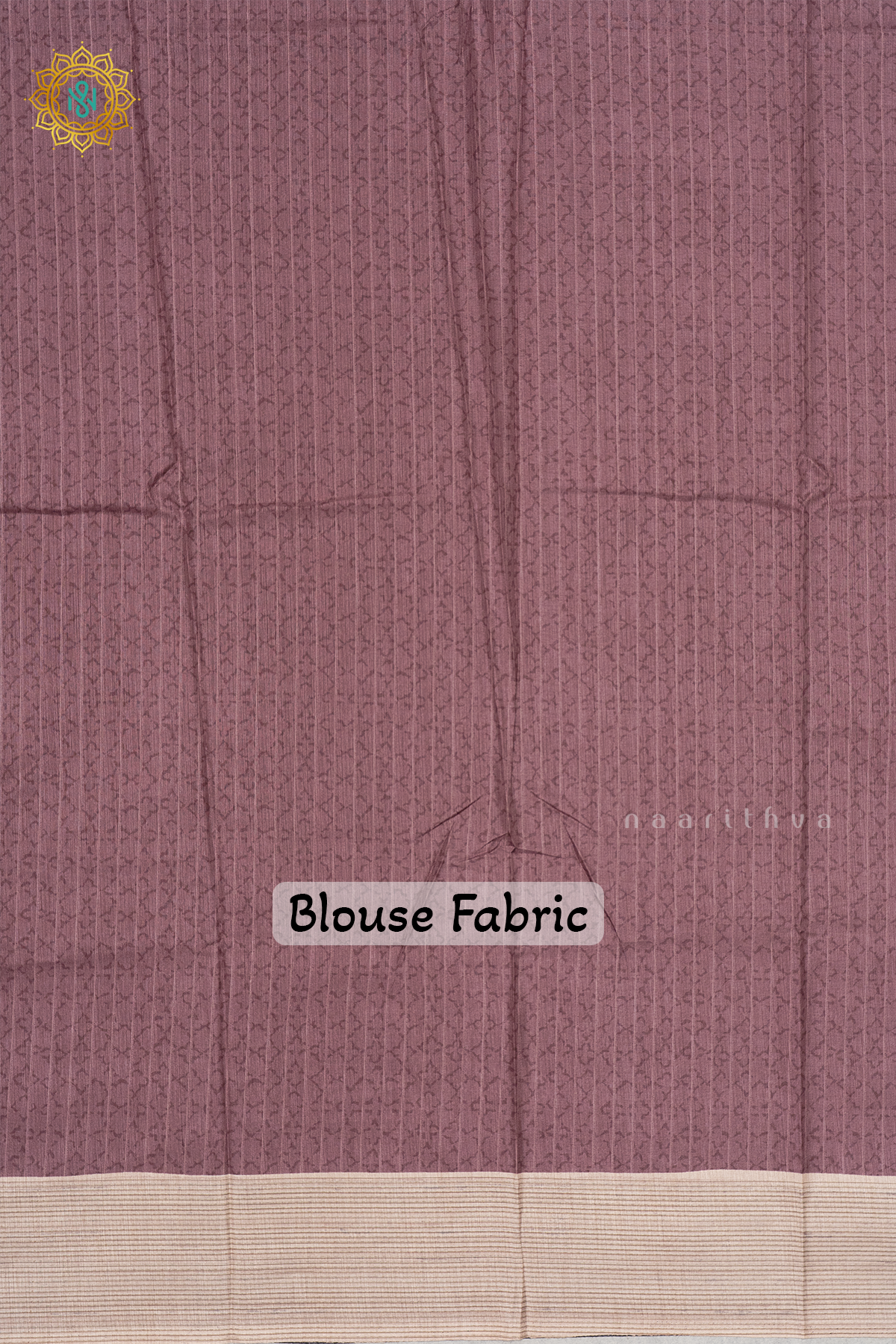 PEACH WITH OFF WHITE - SEMI TUSSAR