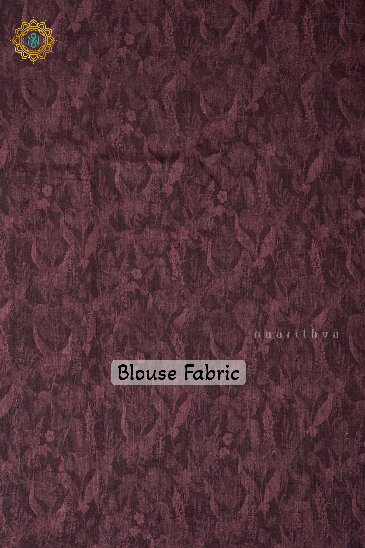 PINKISH RED WITH WINE - SOFT TUSSAR