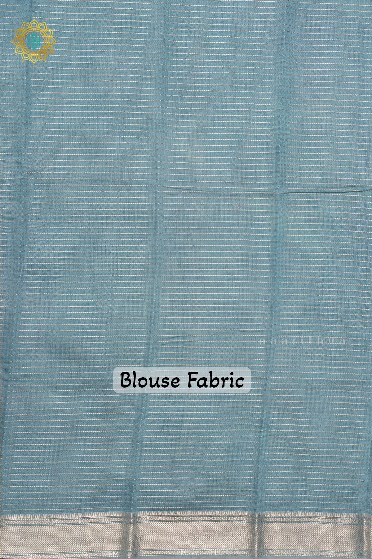 LAVENDER WITH AQUA BLUE - BUTTER CREPE