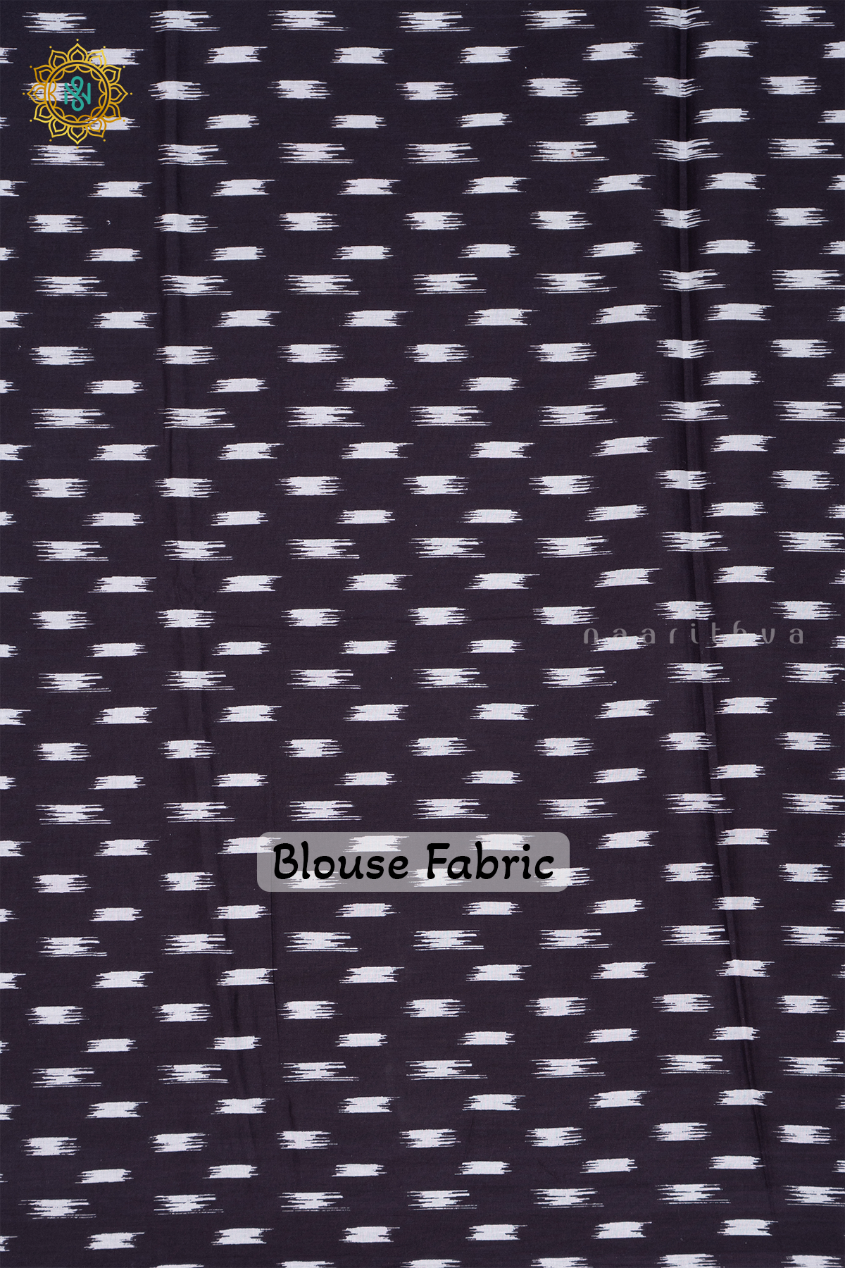 BLACK WITH WHITE - MUL COTTON