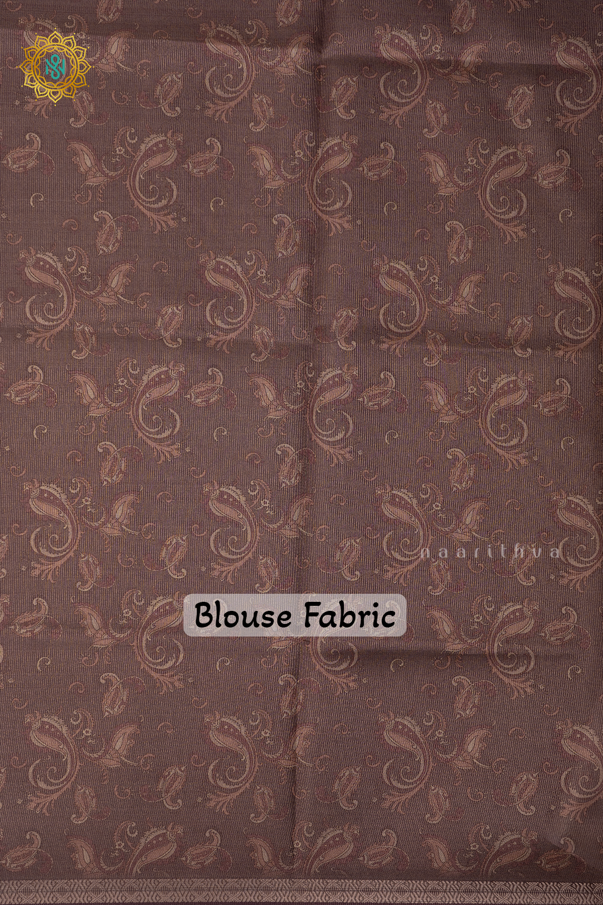 PEACH WITH BROWN - SEMI TISSUE