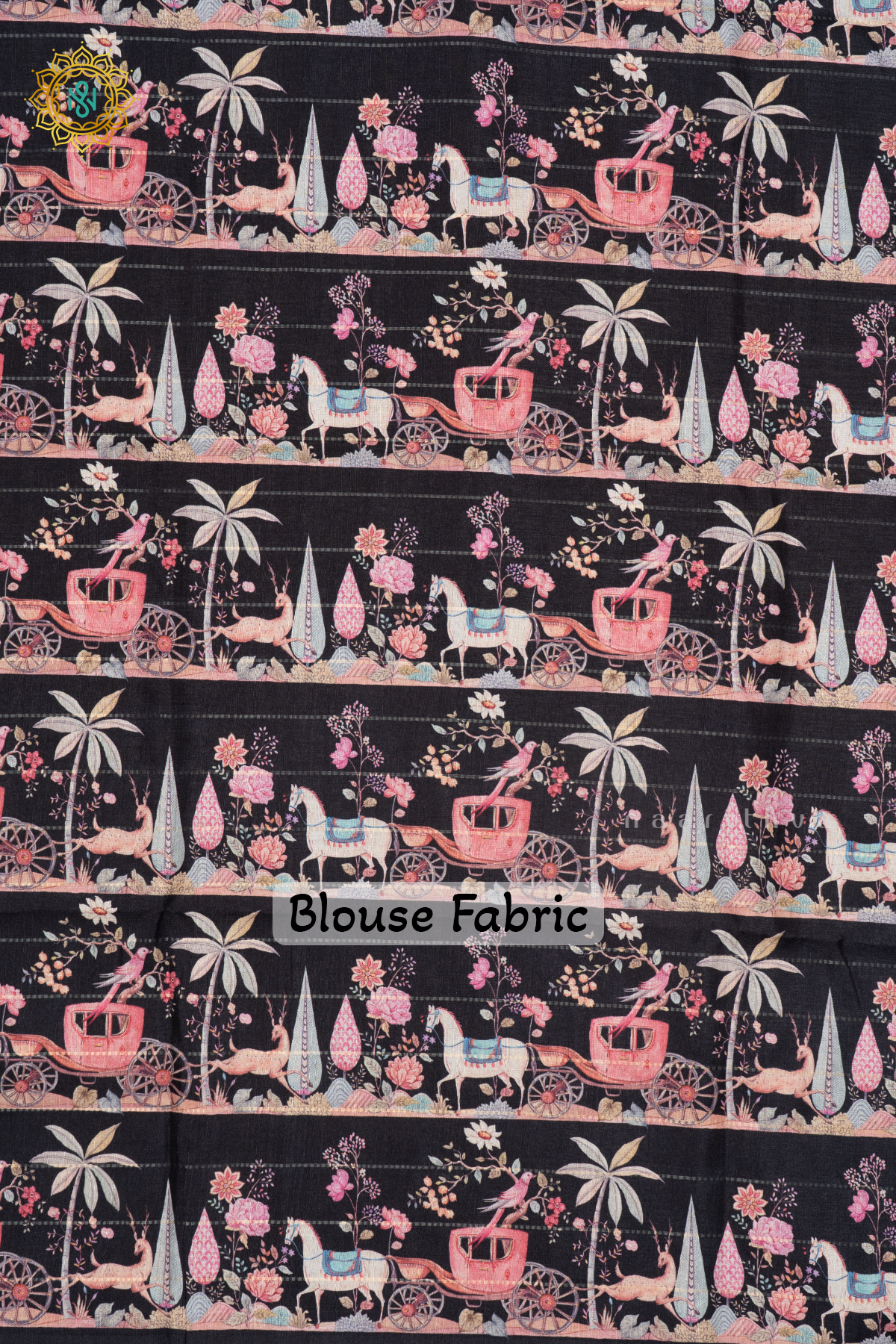 WHITE WITH BLACK - SEMI TUSSAR