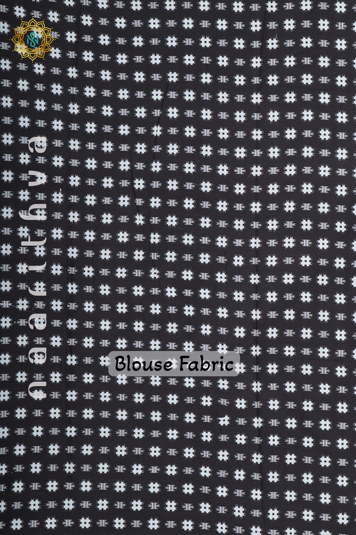 BLACK WITH WHITE - MUL COTTON