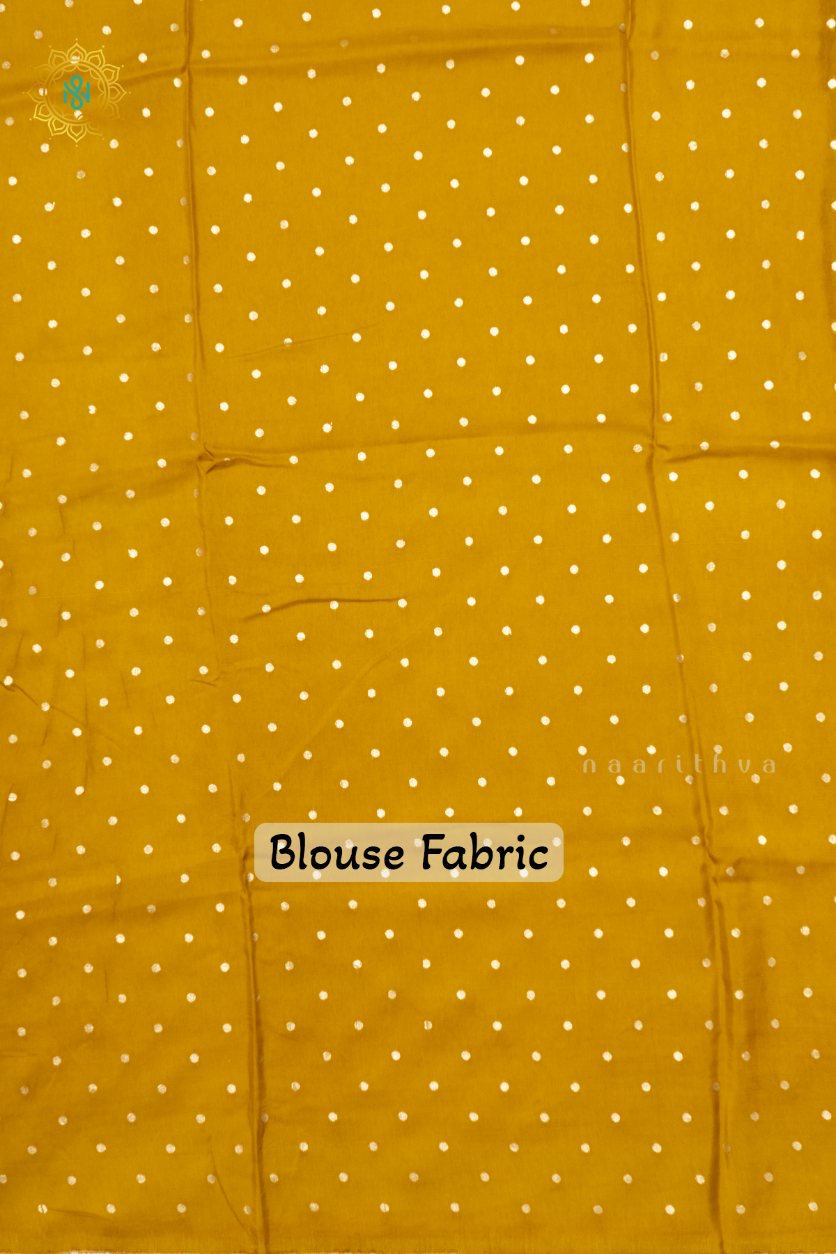 MAROON WITH YELLOW - SEMI CREPE SILK