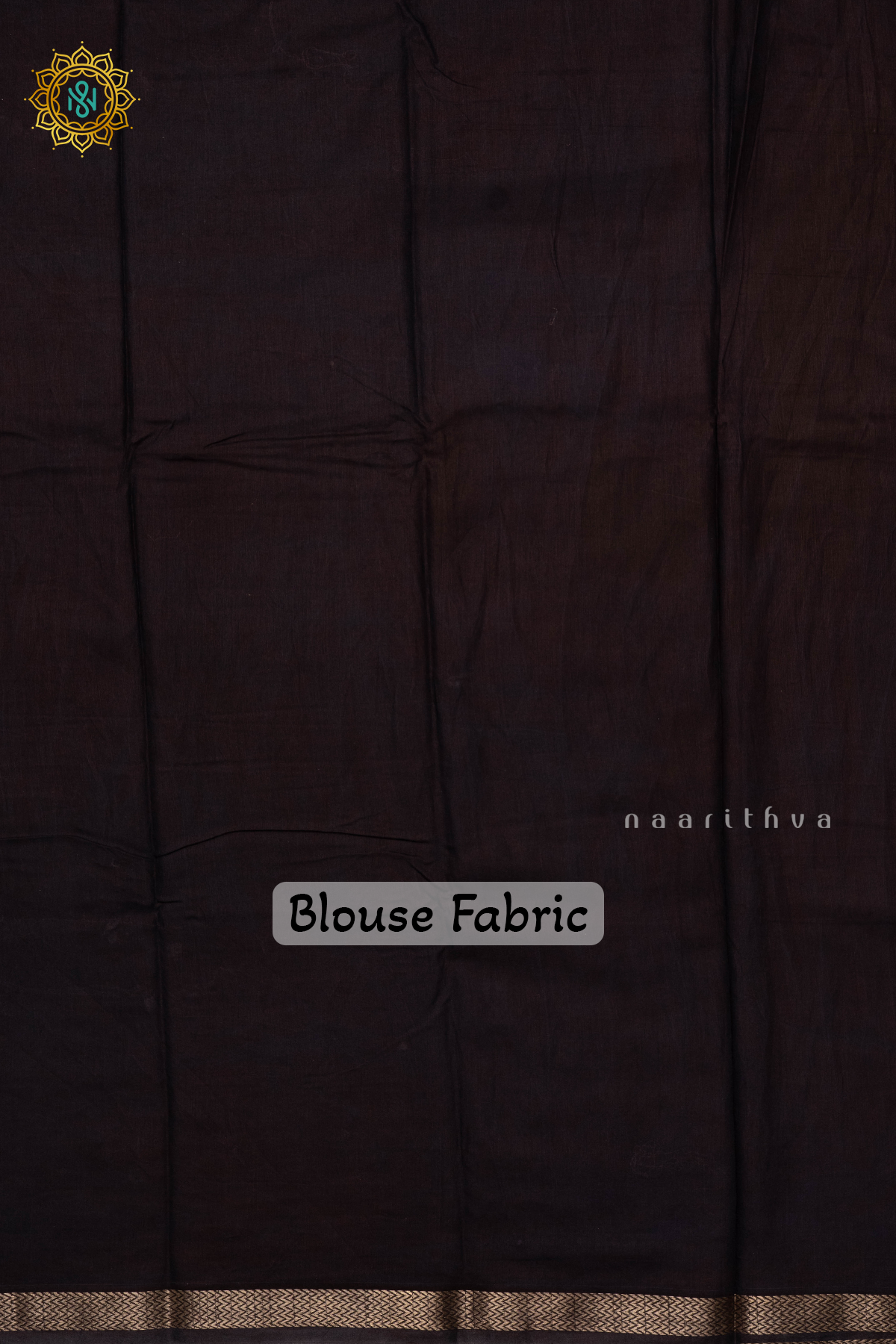 RED WITH BLACK - VISCOSE COTTON