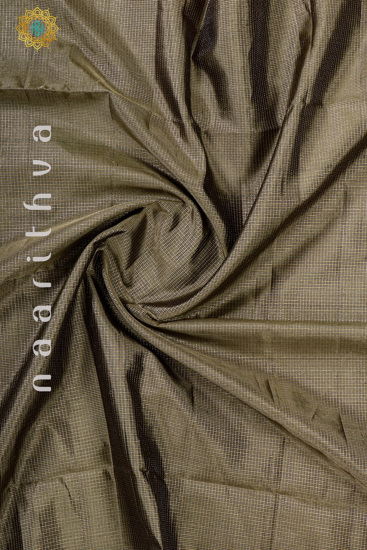 GREY WITH MAROON - PURE KANJIVARAM SOFT SILK