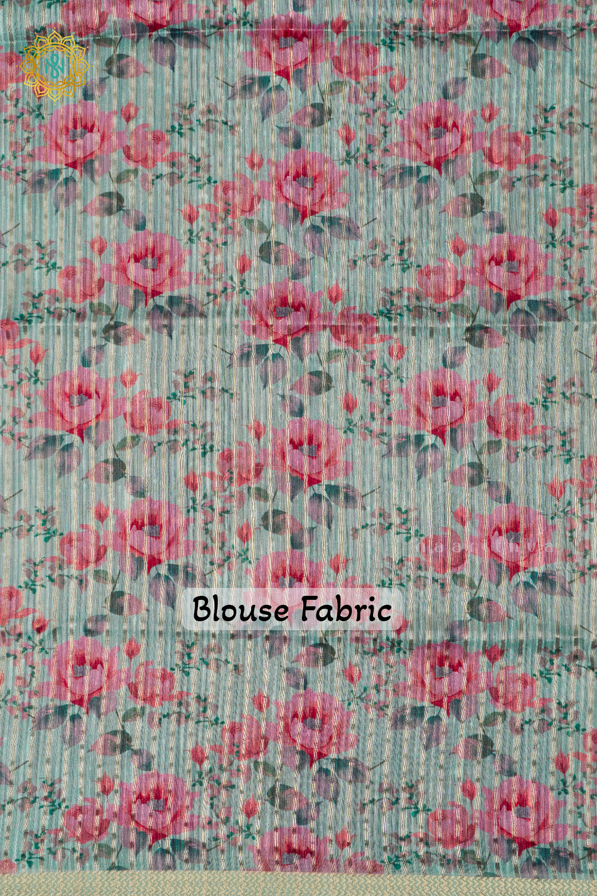 AQUA GREEN - CHANDERI SILK