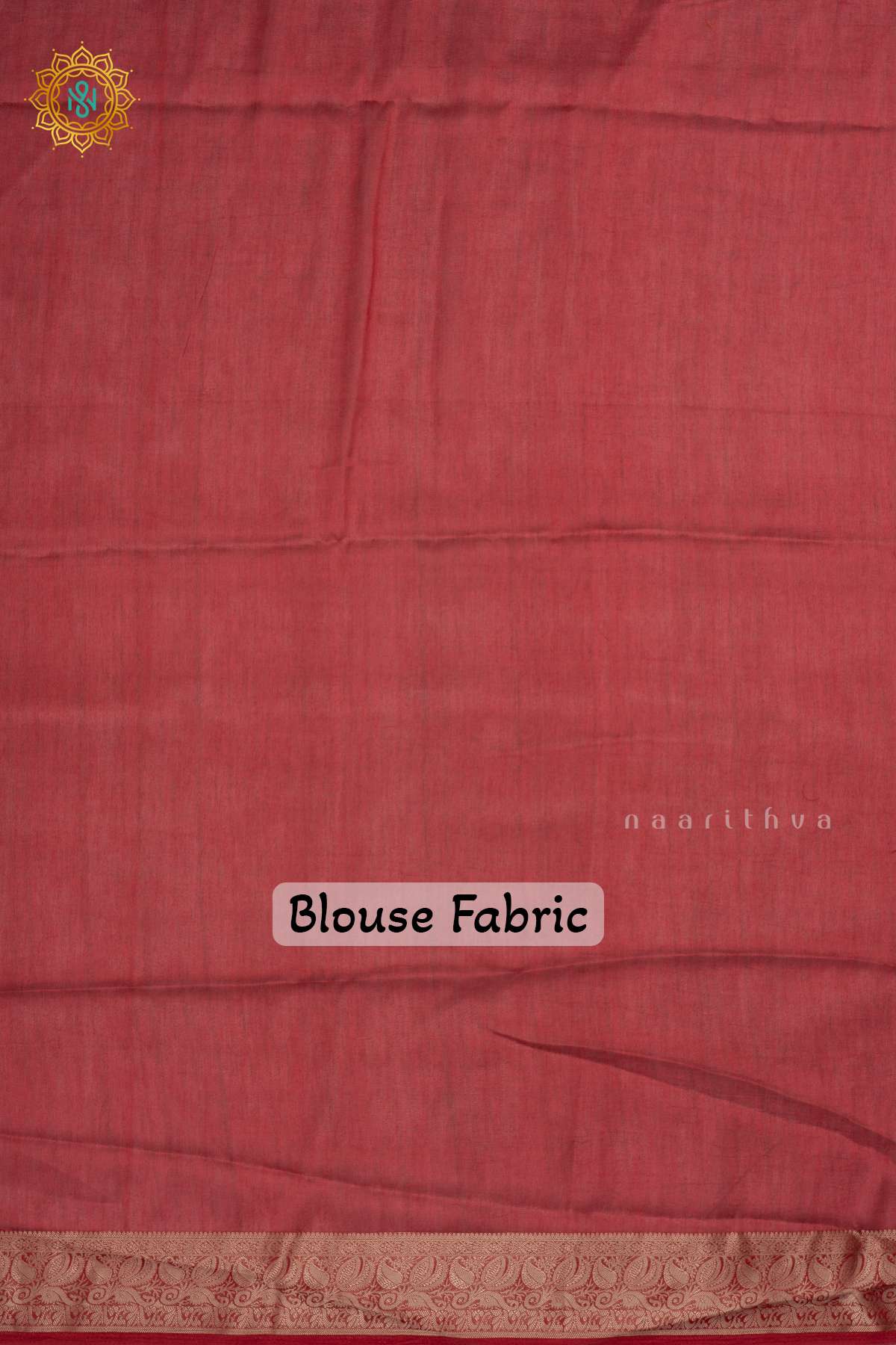 BLUE WITH RED - SOFT TUSSAR