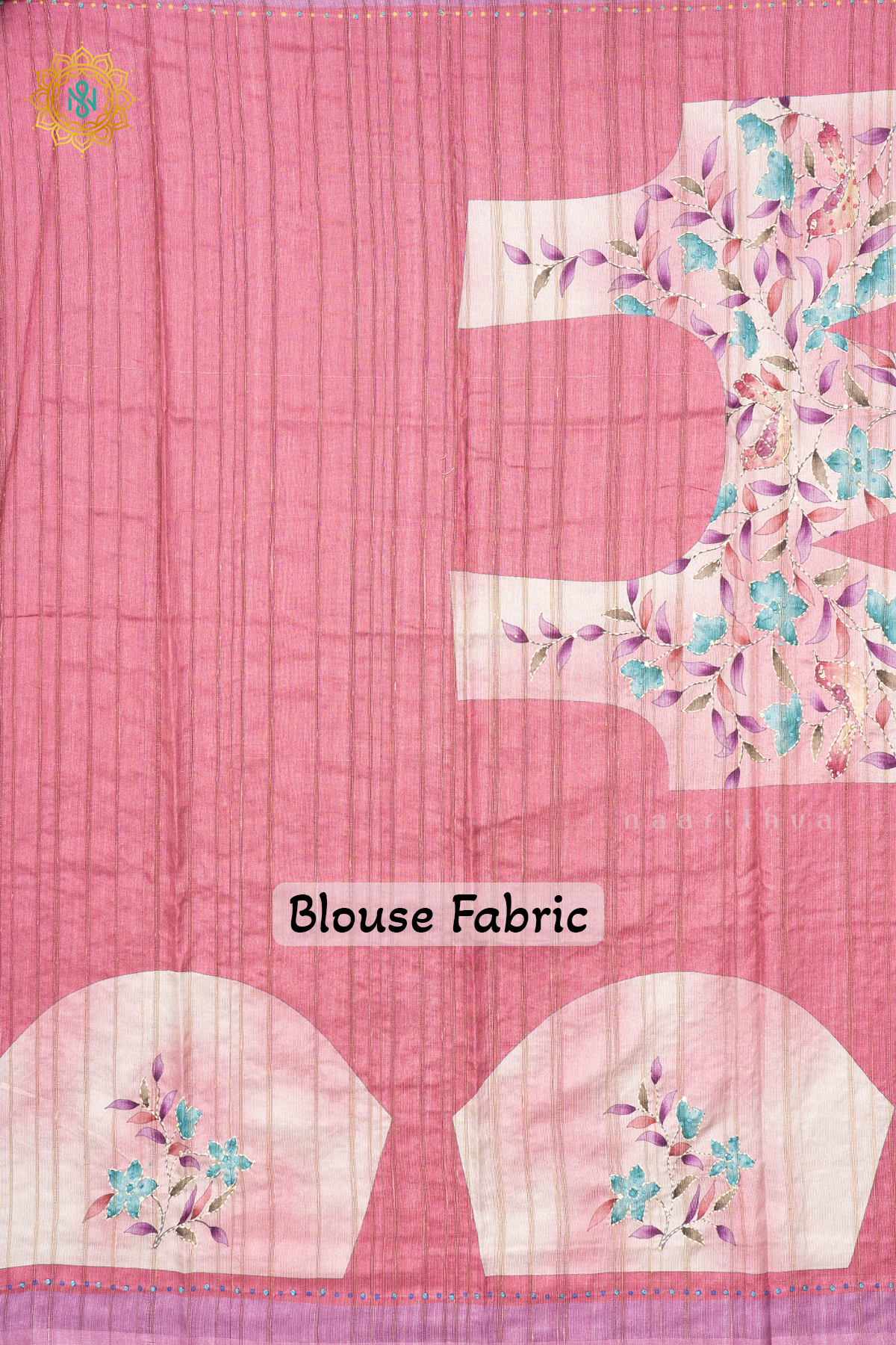 LIGHT PINK - KOTHA TUSSAR WITH KATHA WORK