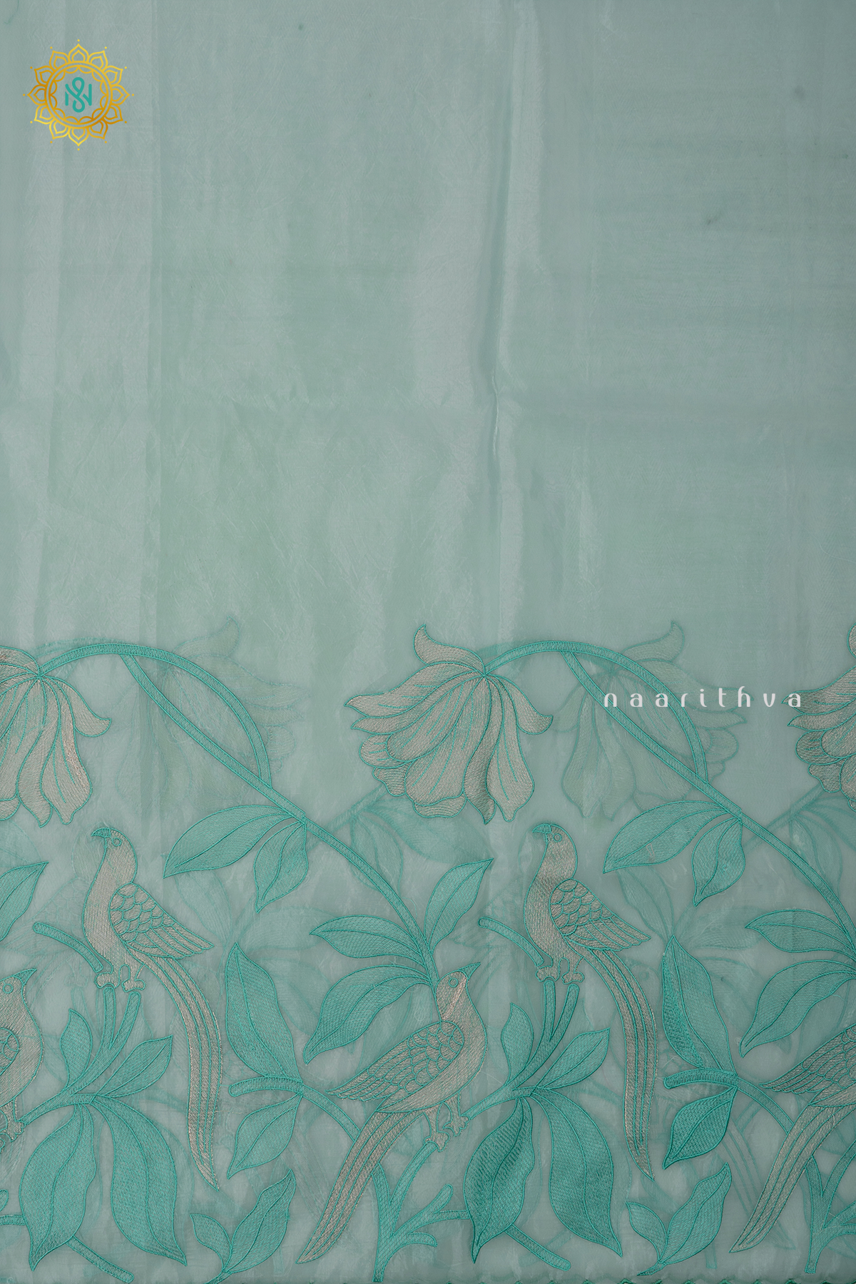 AQUA GREEN - ORGANZA