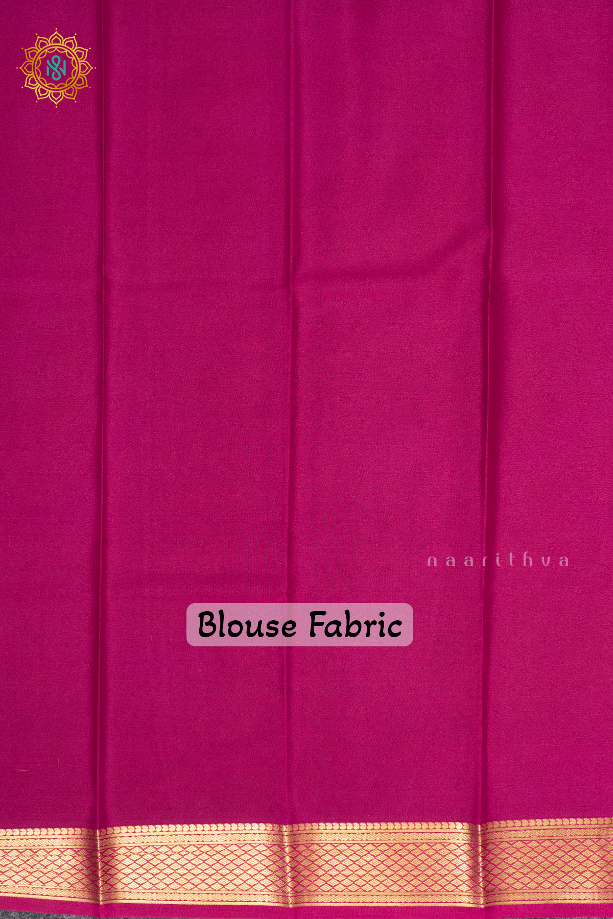 ELEPHANT GREY WITH PINK - PURE MYSORE CREPE SILK