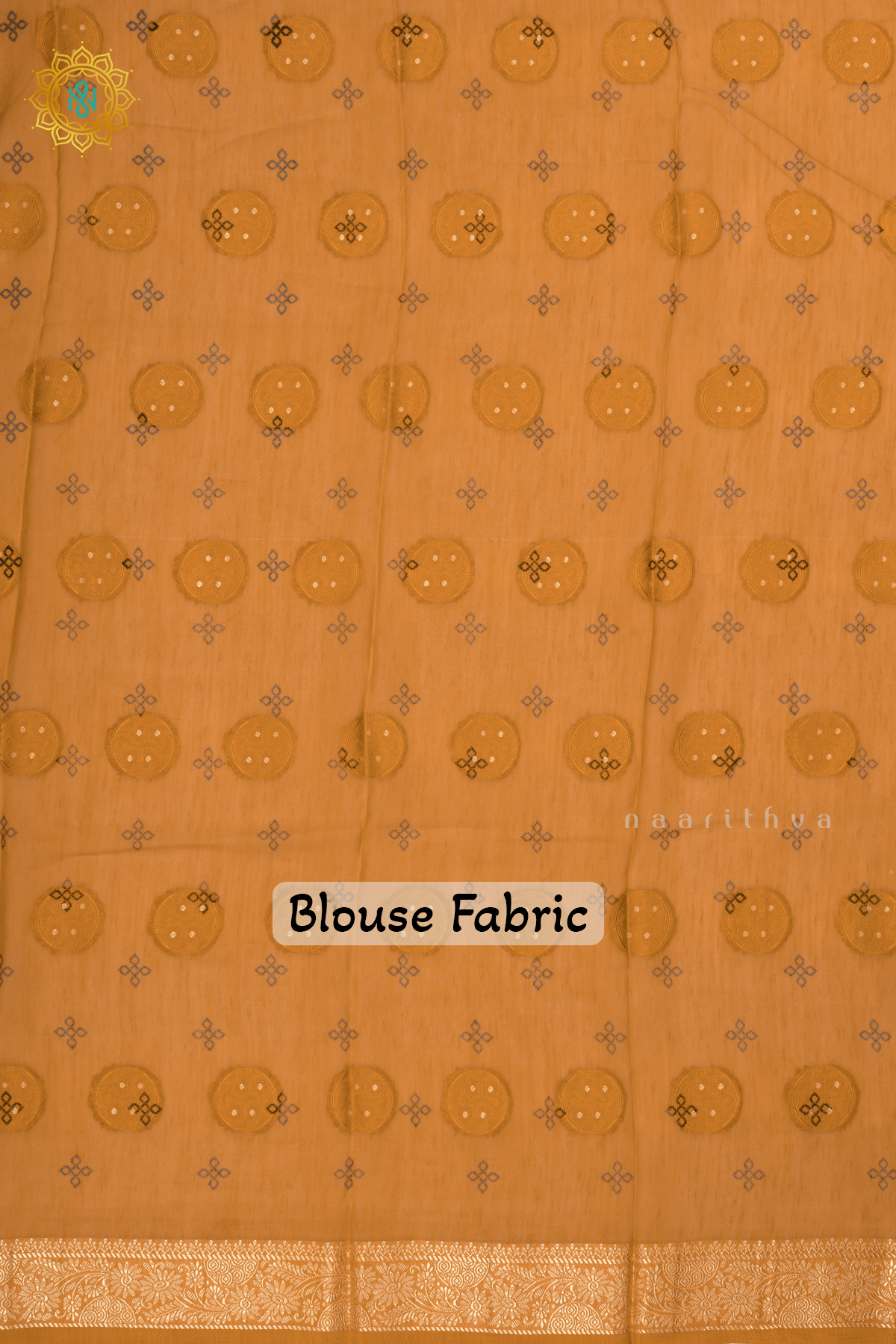 Yellow Semi Georgette Saree With Printed Body And Zari Border