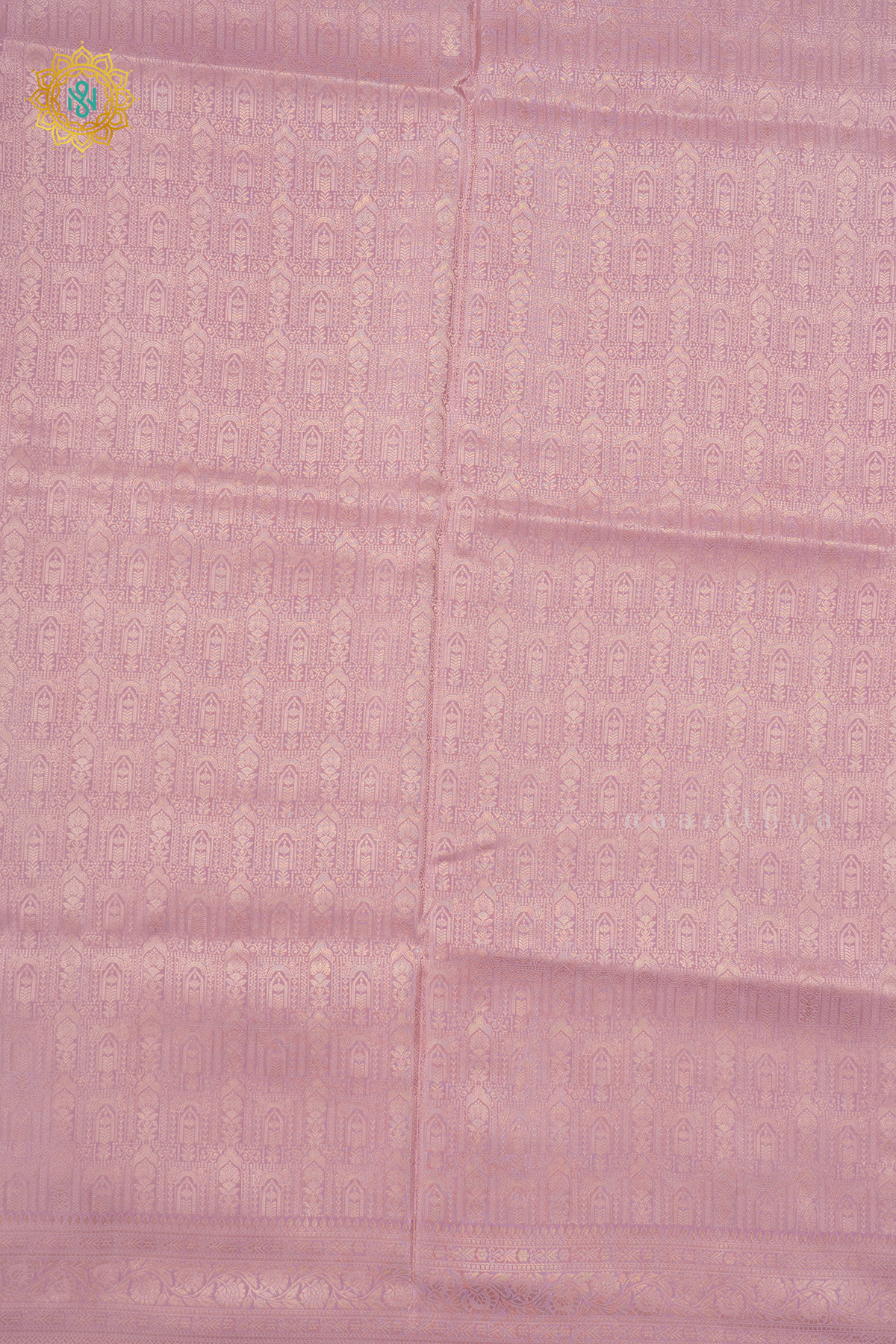 LIGHT PINK - SEMI KATAN BANARASI
