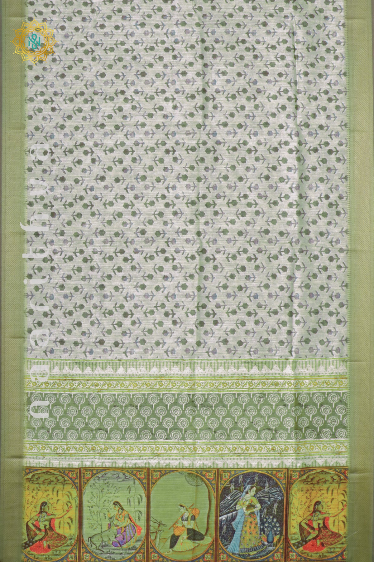 OFF WHITE WITH ELEPHANT GREY - KOTHA TUSSAR