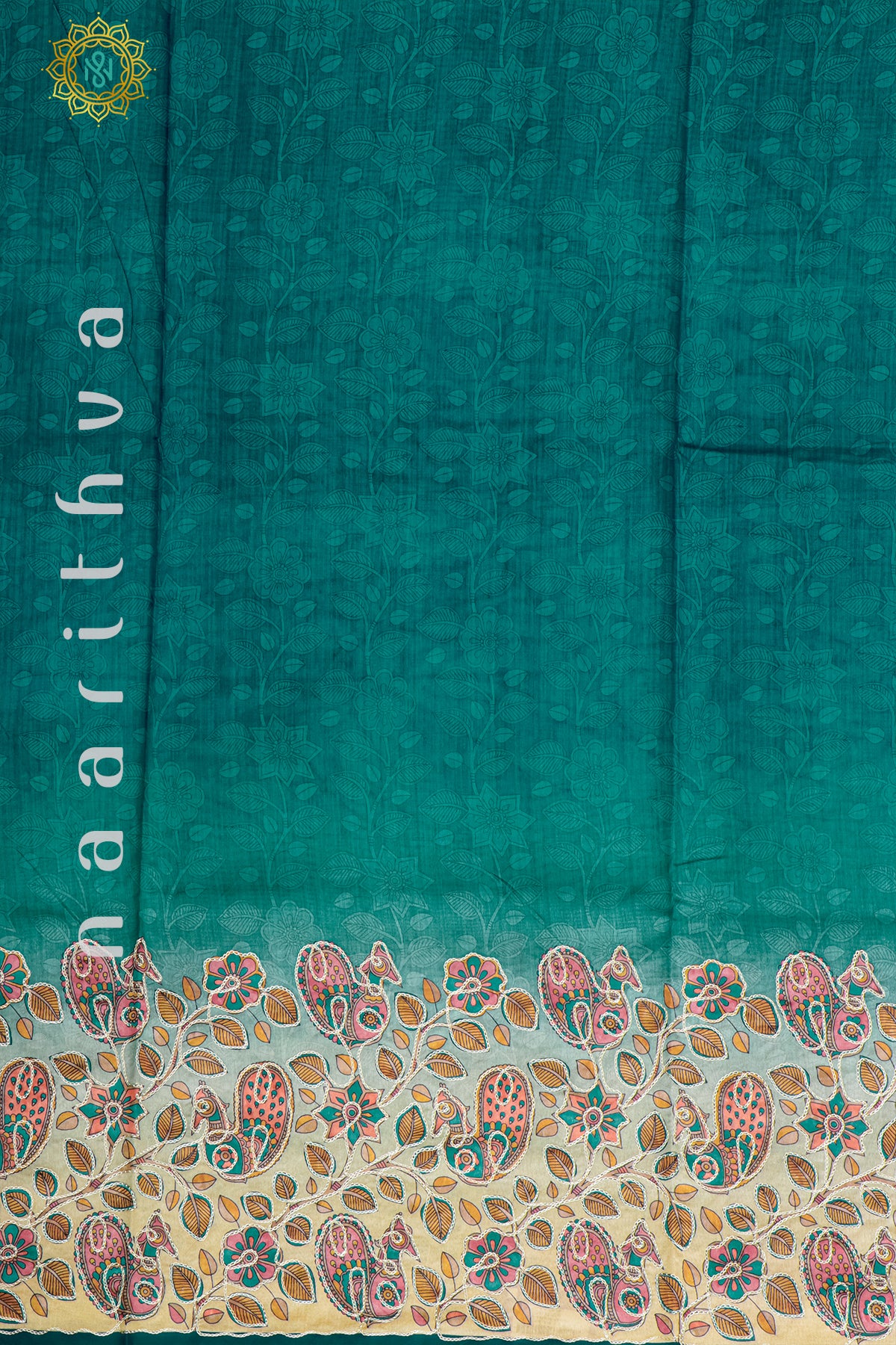 GREEN - SEMI TUSSAR SILK
