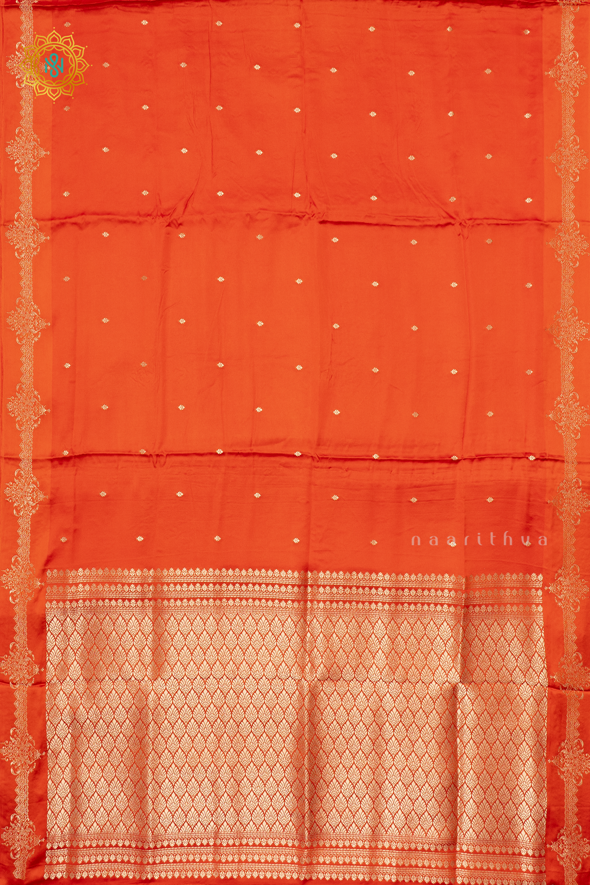 ORANGE - SATIN BANARAS