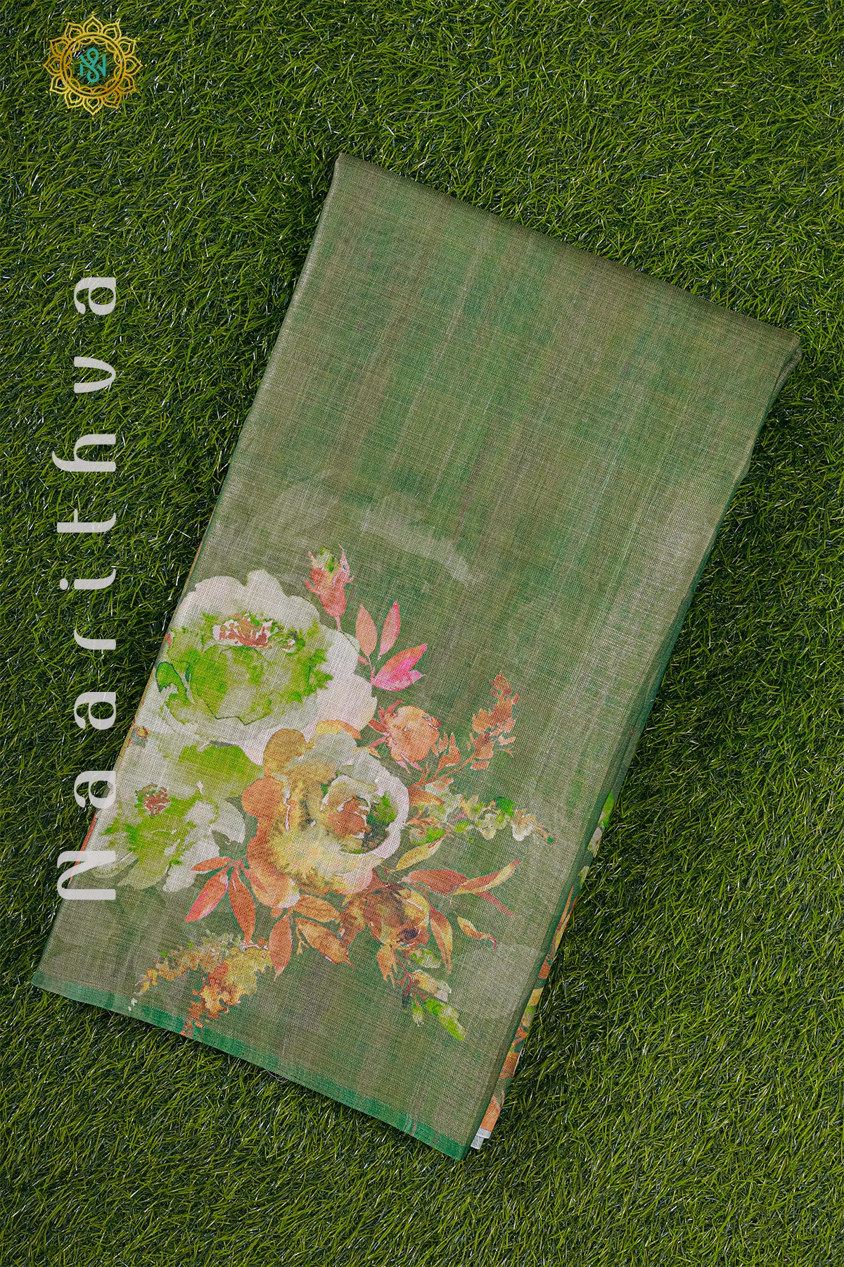 GREEN - LINEN TISSUE