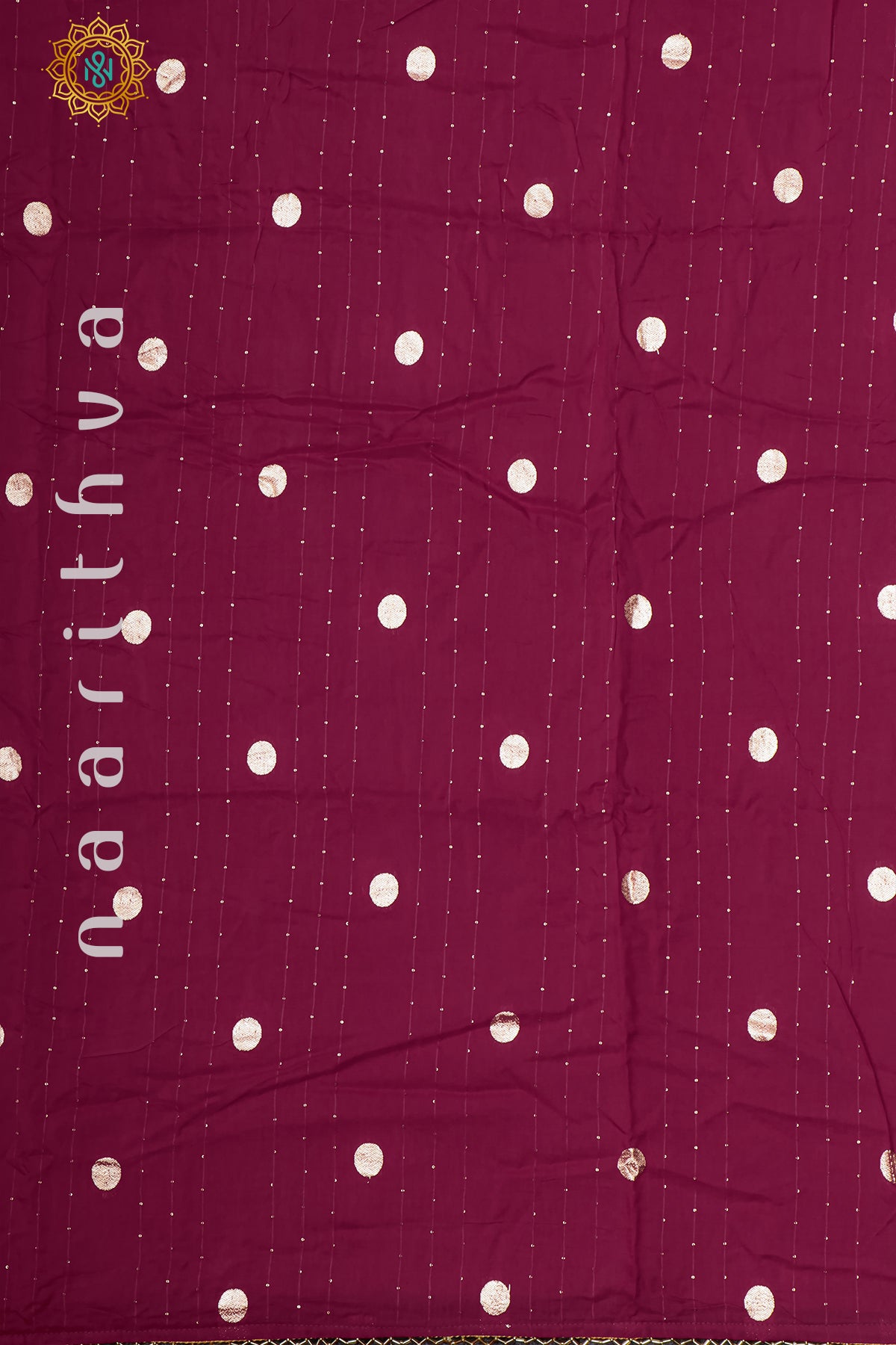 RANI PINK WITH GREEN - DOLA SILK