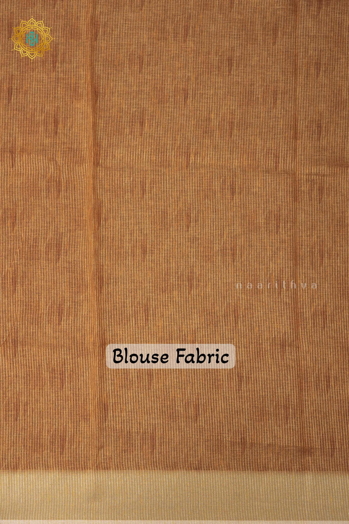 OFF WHITE WITH MUSTARD - LINEN BY COTTON