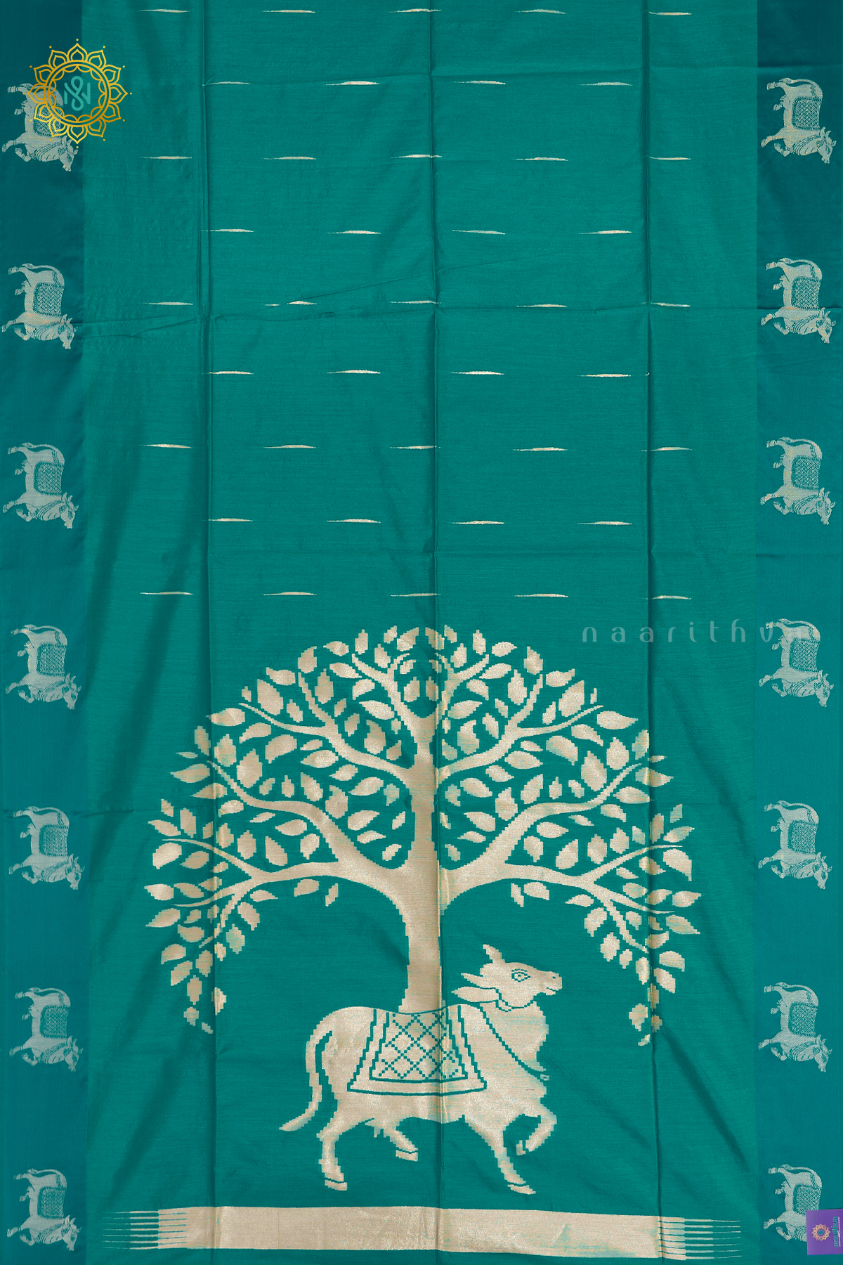 CYAN GREEN - SEMI TUSSAR